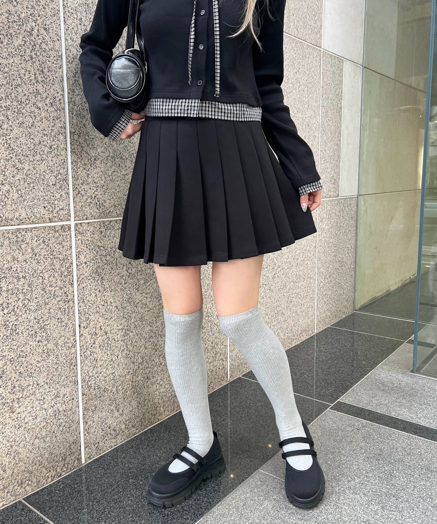 ダンボールニットプリーツスカート - Image 24