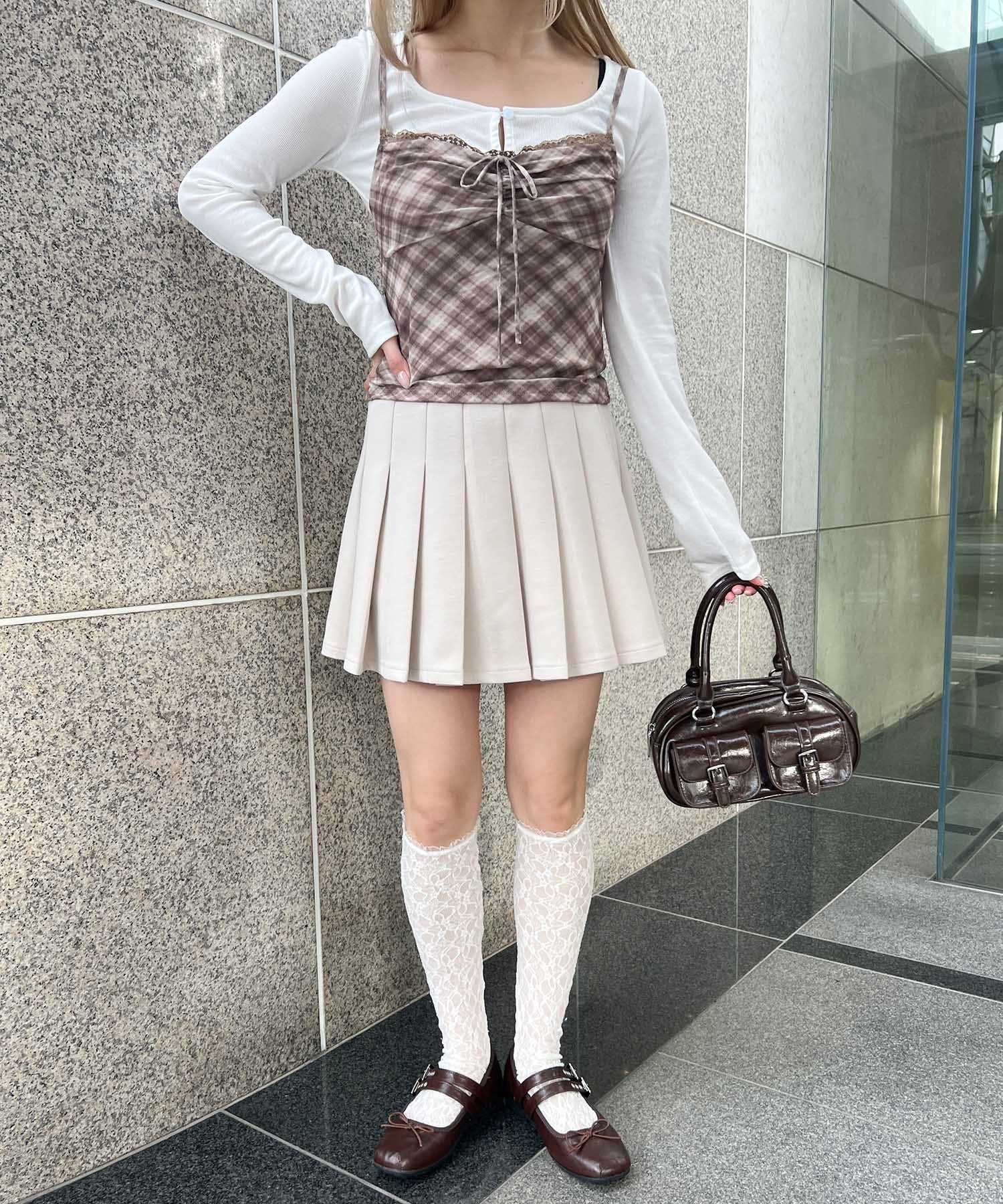 ダンボールニットプリーツスカート - Image 9