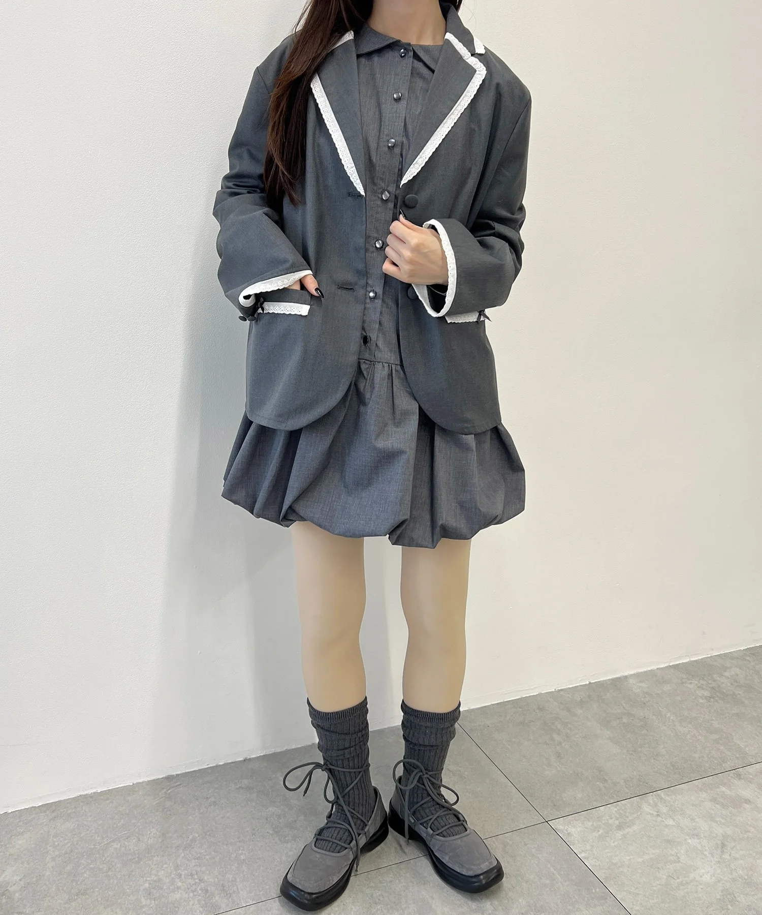 バルーンミニシャツワンピース - Image 12