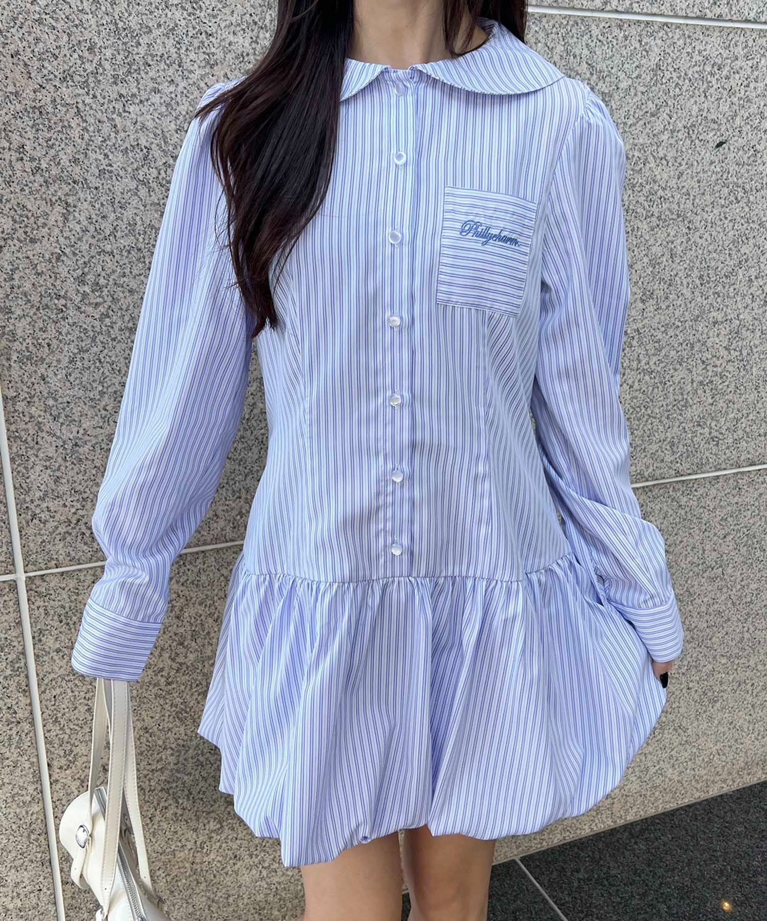 バルーンミニシャツワンピース - Image 3