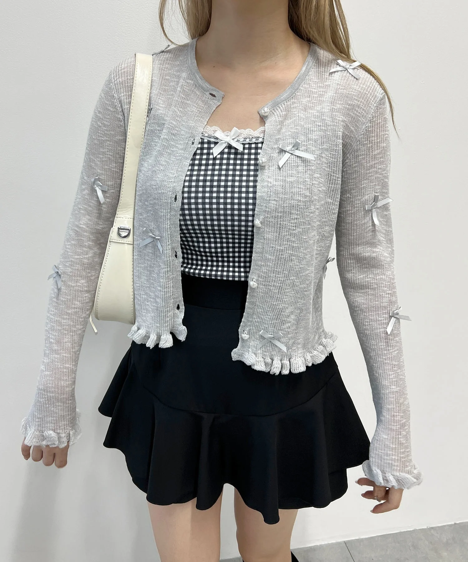 シアーリボンカーディガン - Image 6