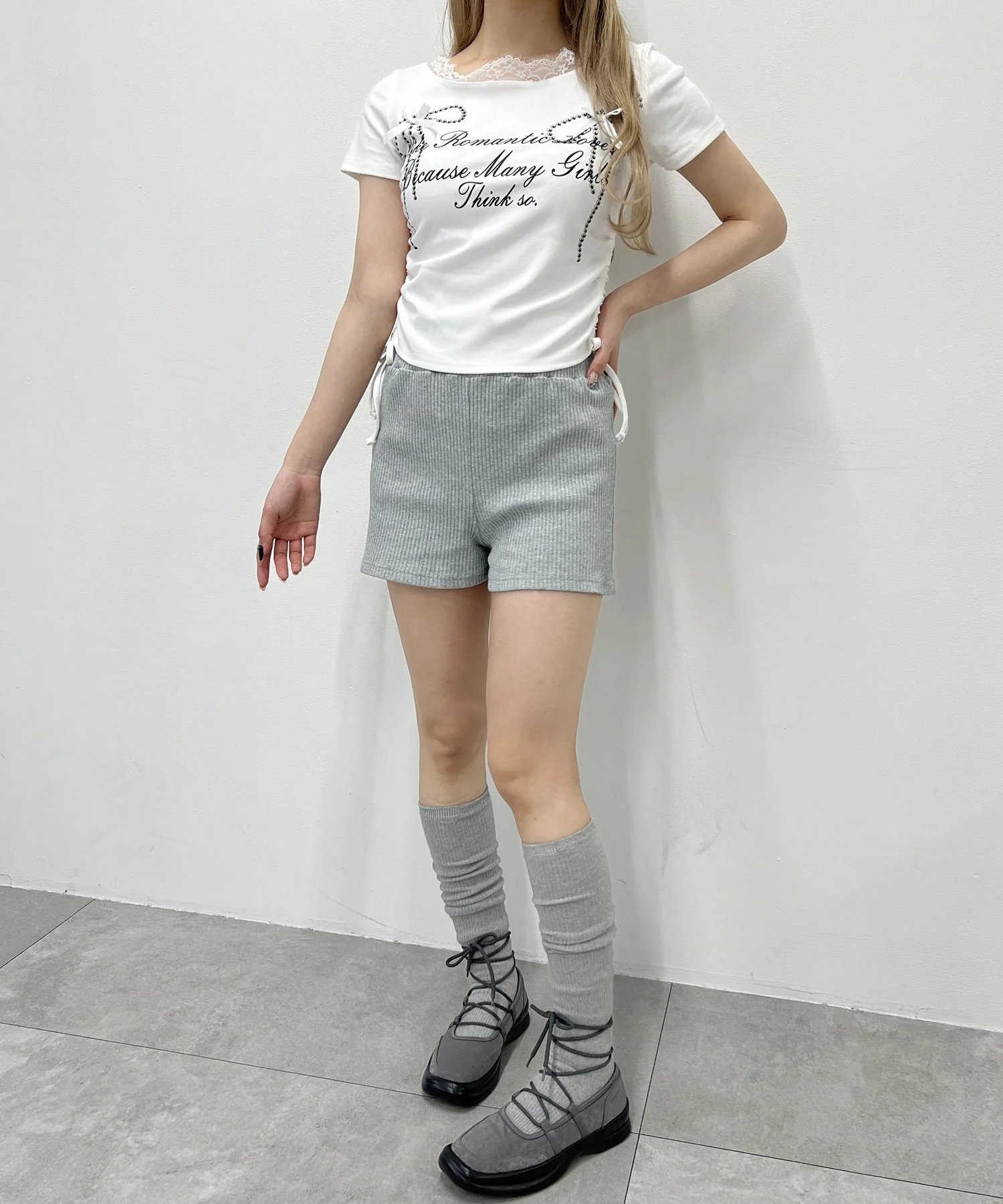 コンパクトリブショートパンツ - Image 13