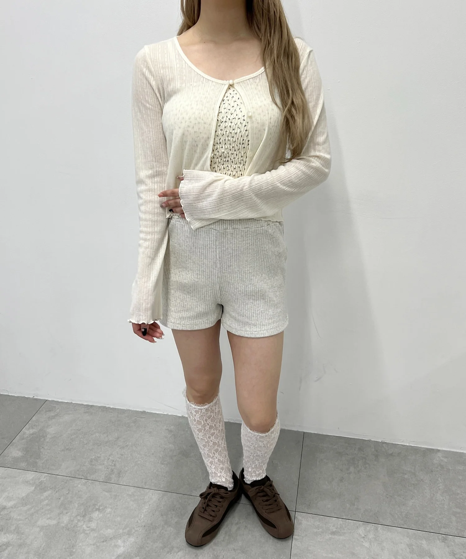 コンパクトリブショートパンツ - Image 7