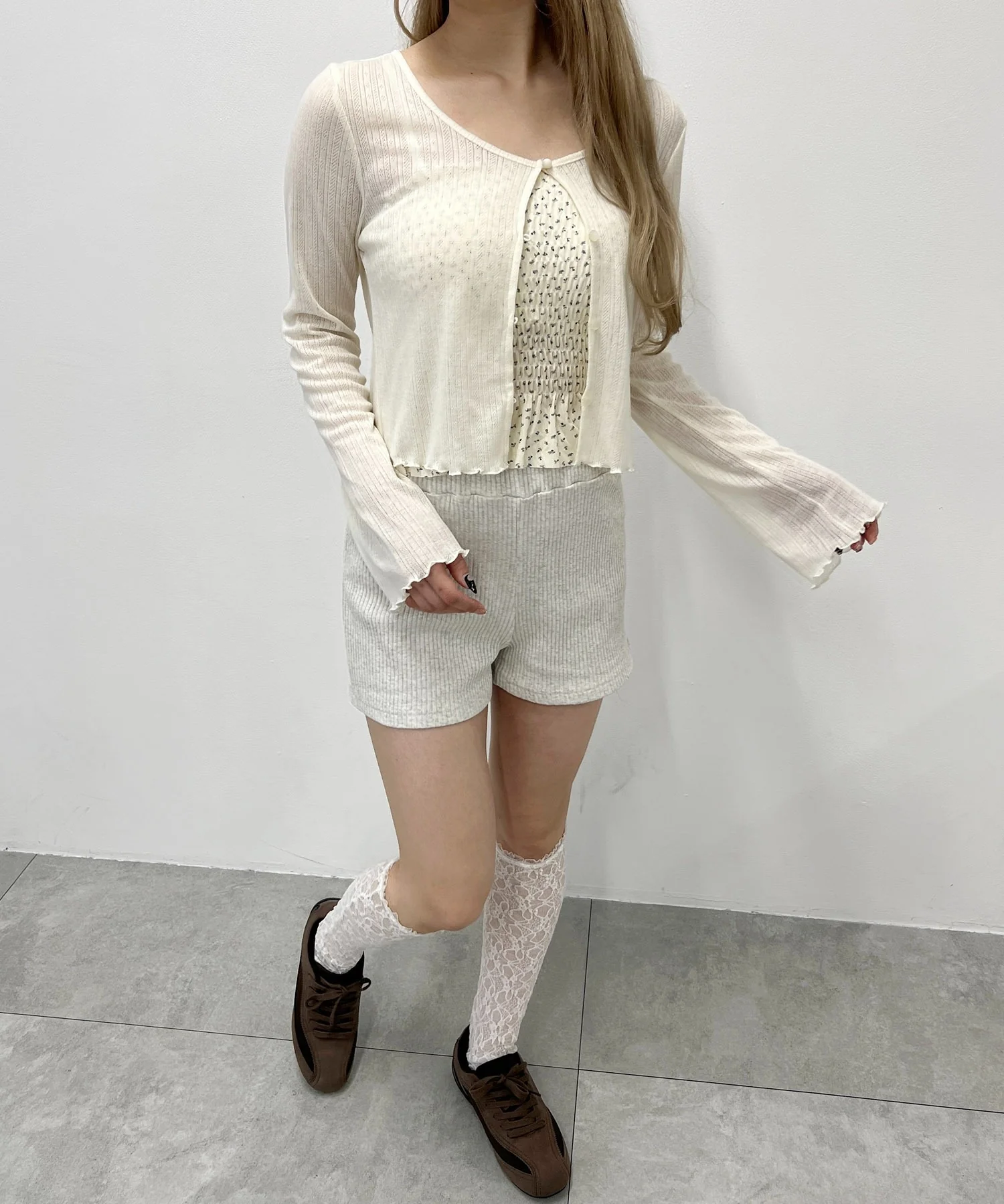 コンパクトリブショートパンツ - Image 8