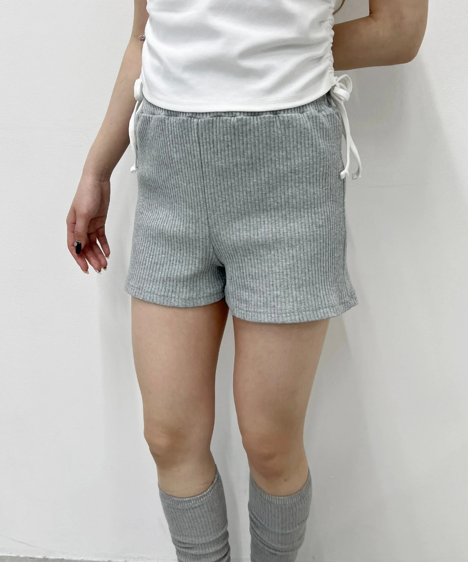 コンパクトリブショートパンツ - Image 9