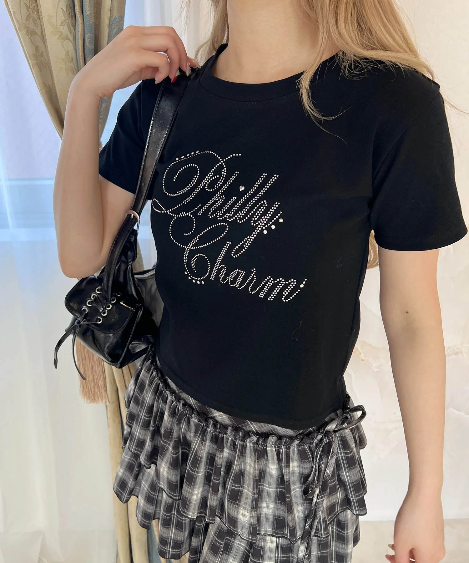 ロゴスタッズTシャツ - Image 9