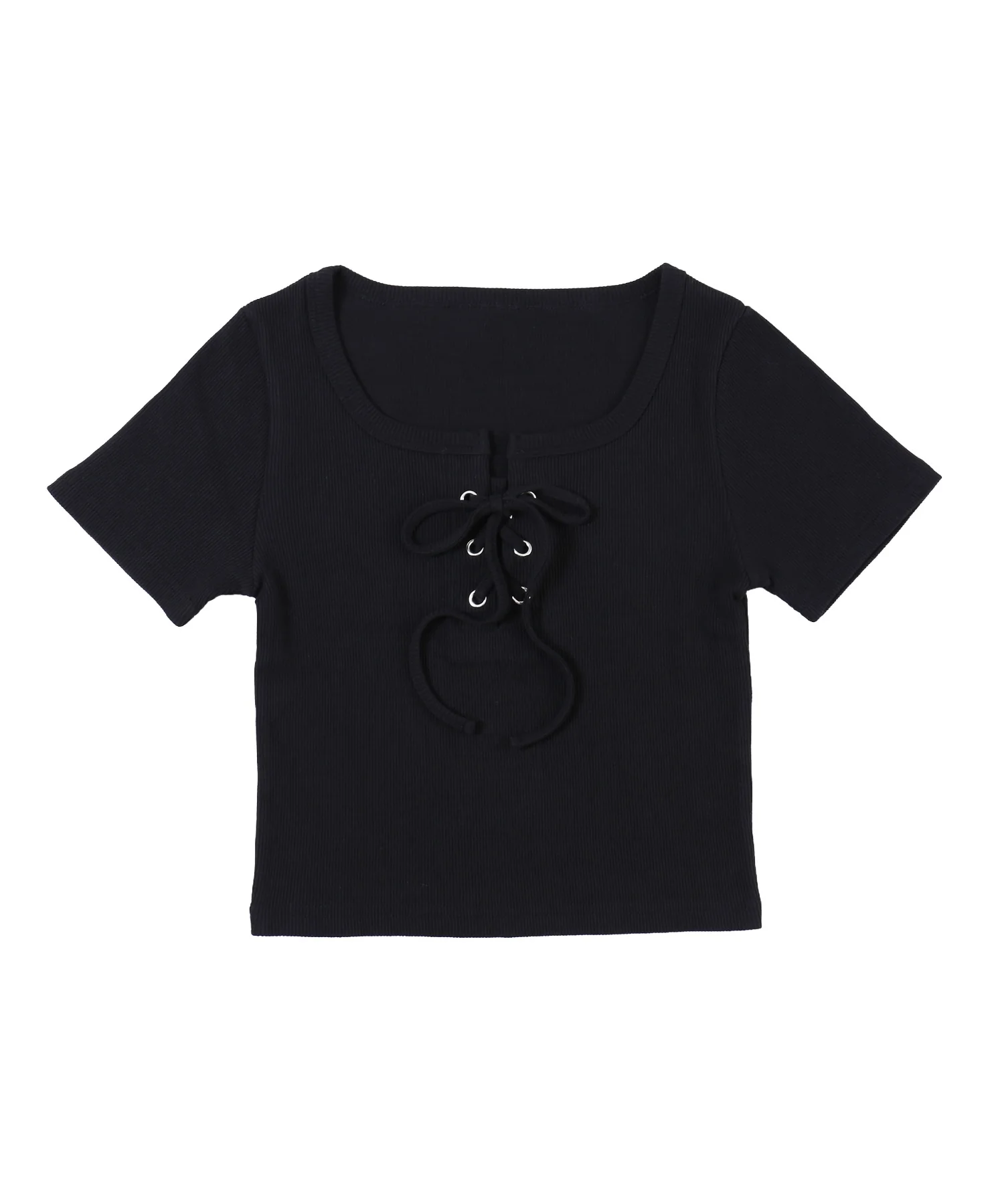 フロントレースアップトップス - Image 19