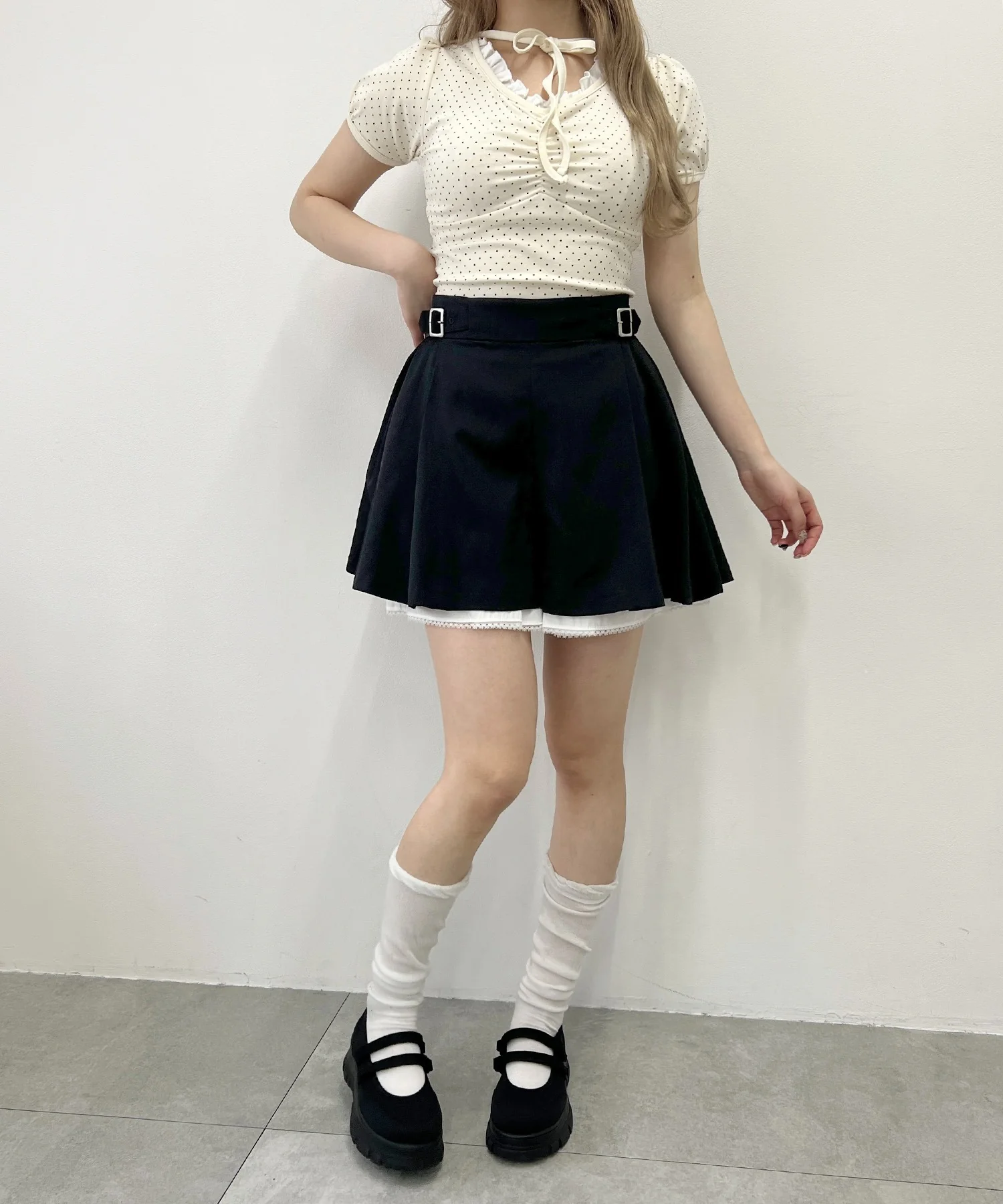 レースレイヤードショートパンツ - Image 11