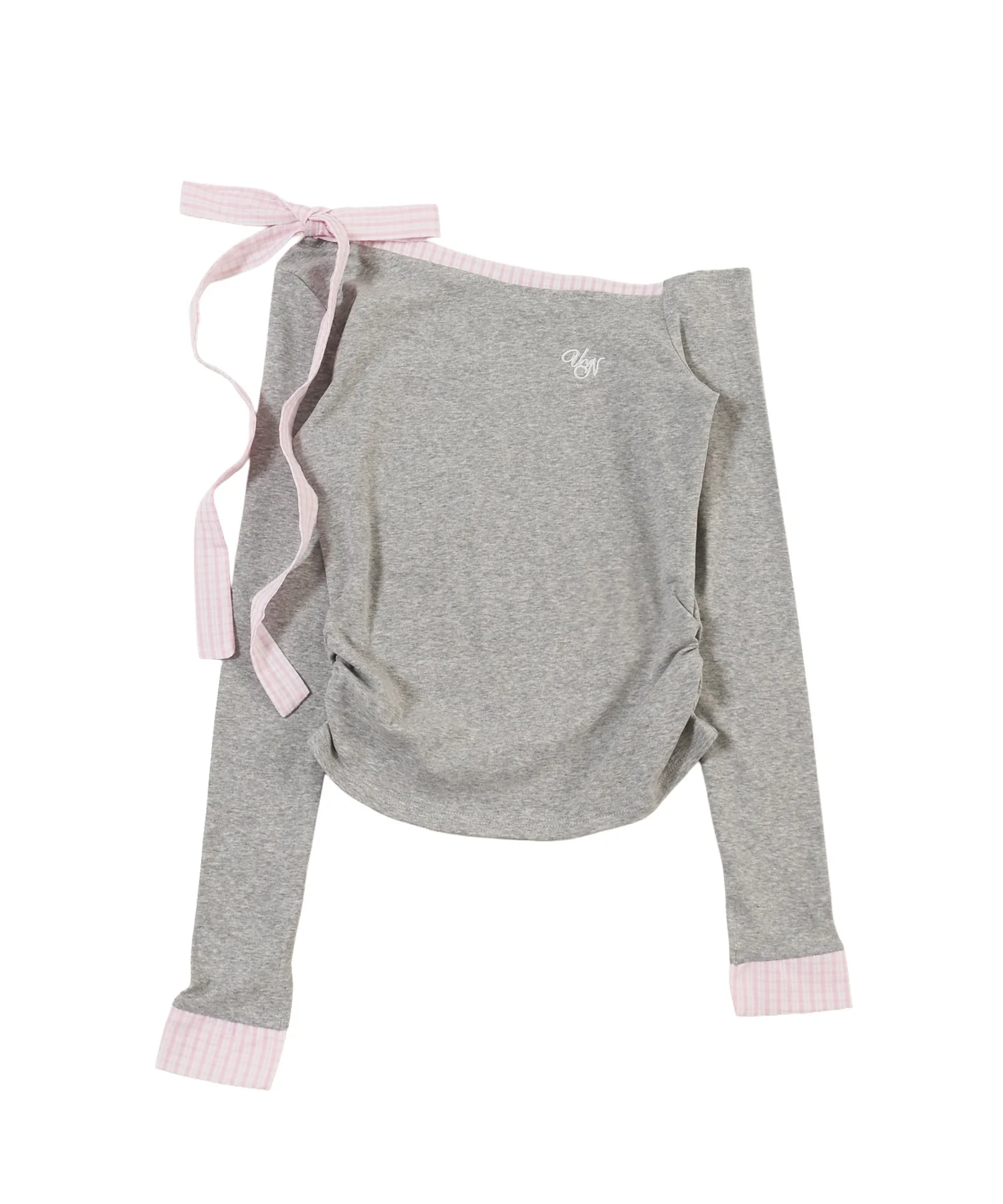 ショルダーリボンオフショルトップス - Image 13