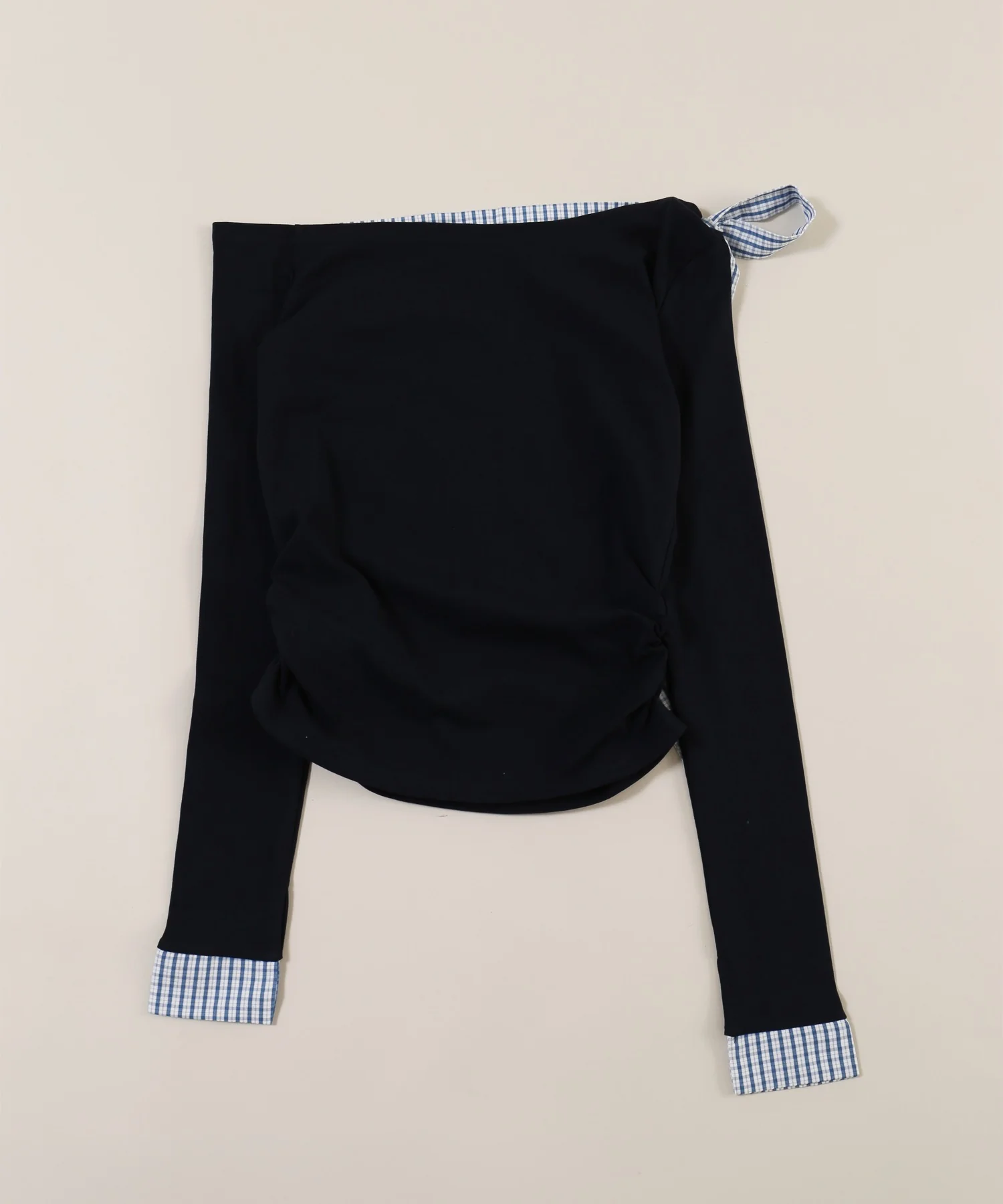 ショルダーリボンオフショルトップス - Image 14