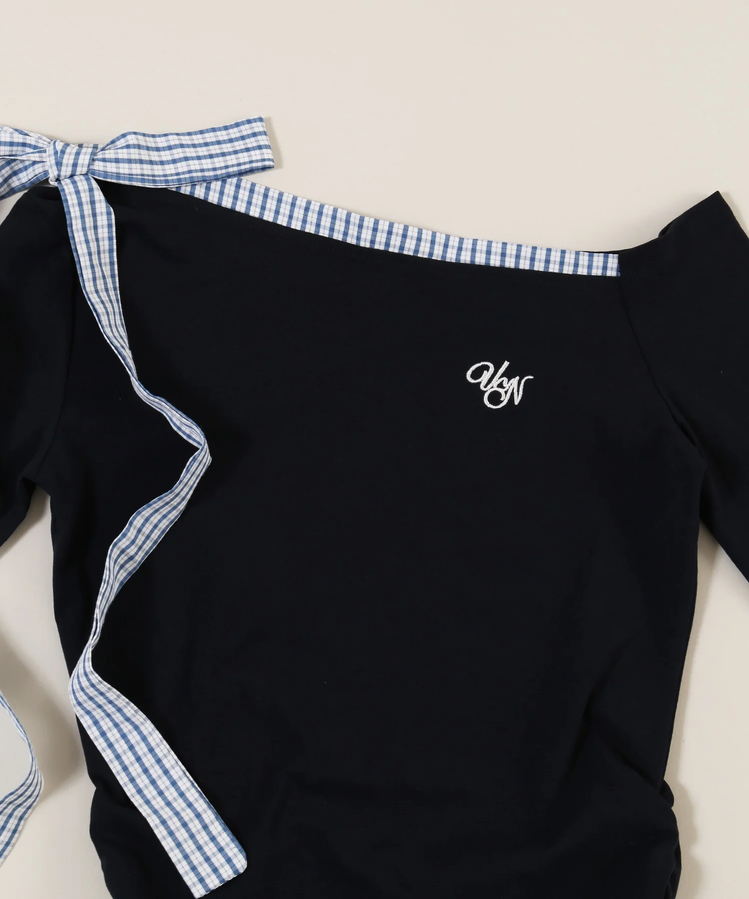 ショルダーリボンオフショルトップス - Image 15