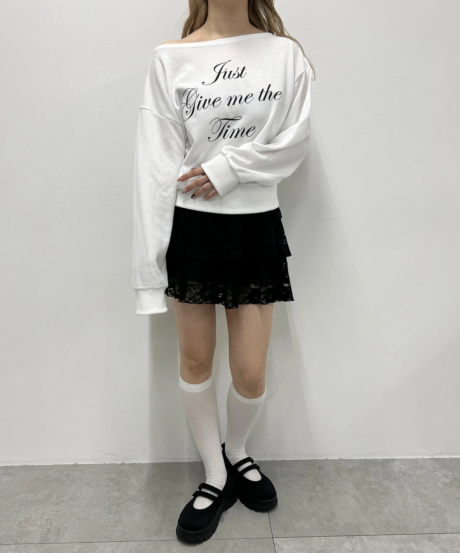 ワンショルメッセージトップス - Image 10