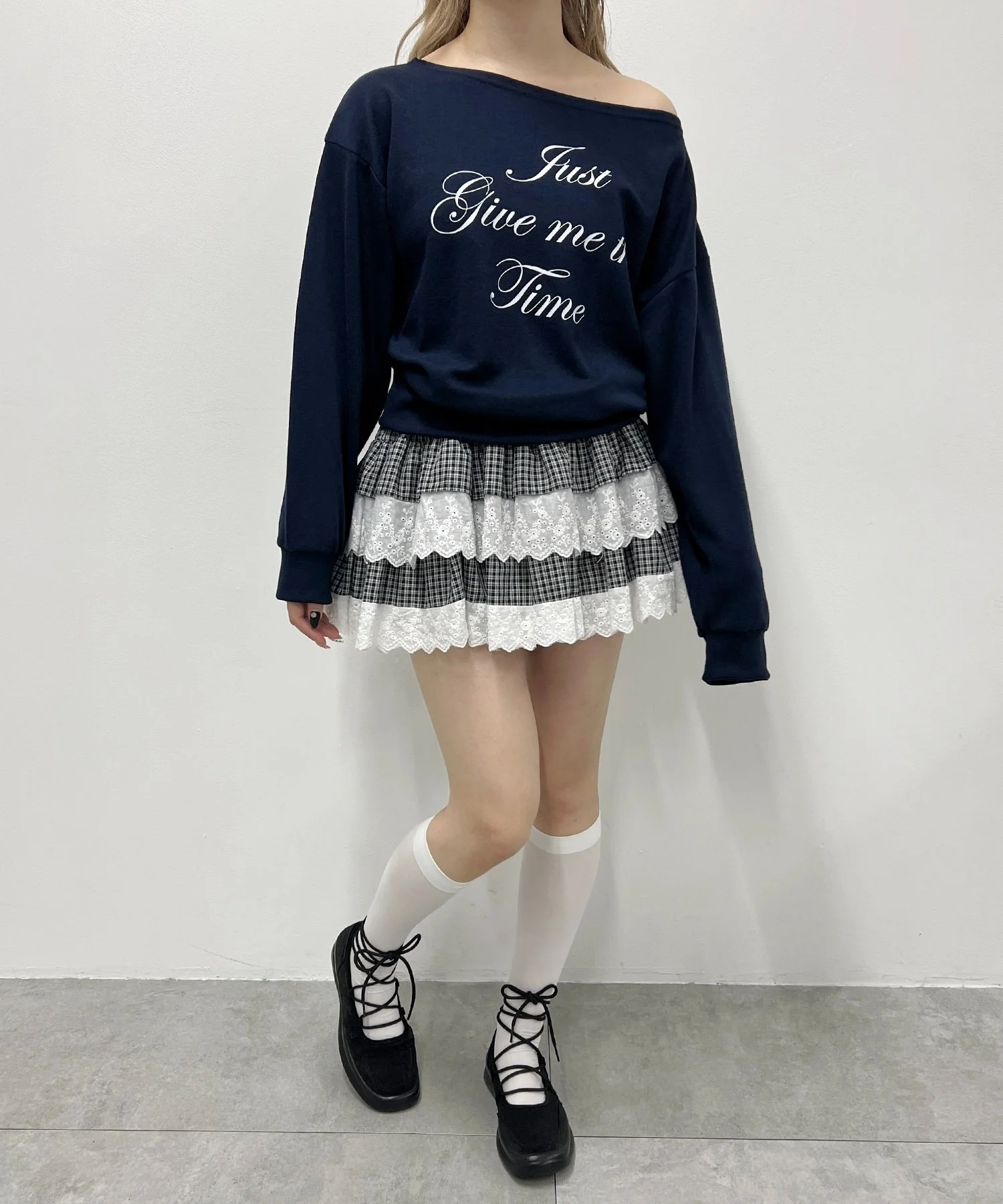 ワンショルメッセージトップス - Image 6