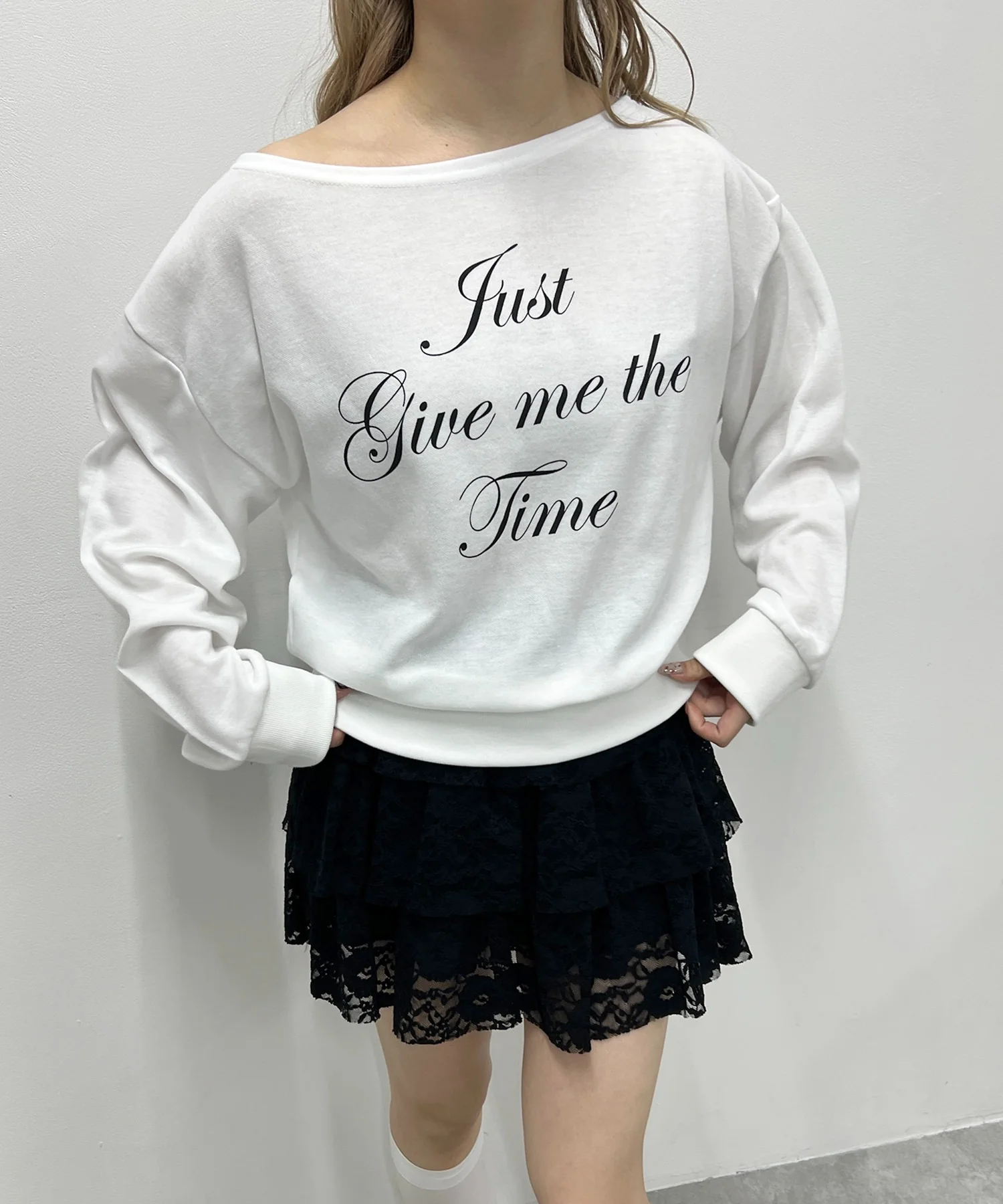 ワンショルメッセージトップス - Image 7