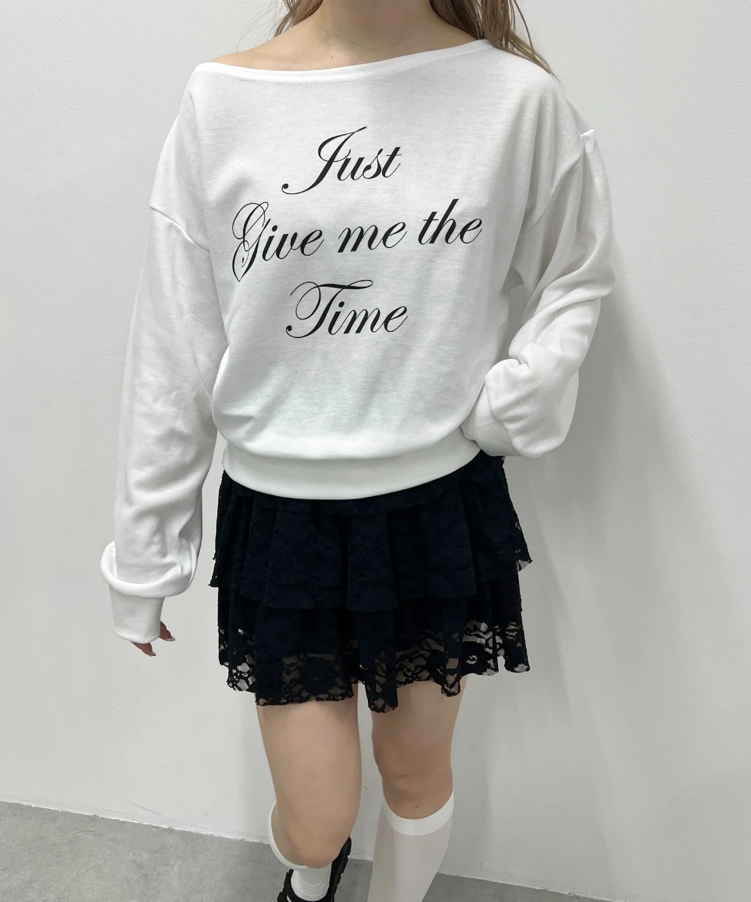 ワンショルメッセージトップス - Image 8