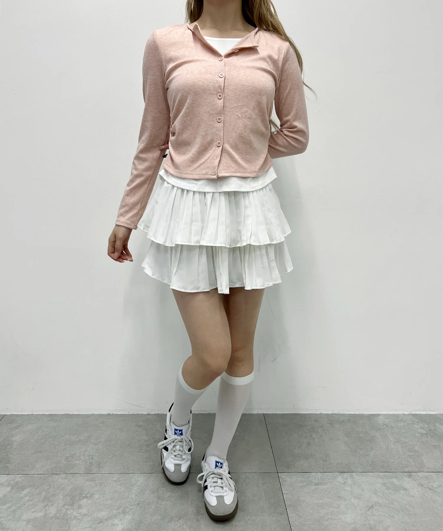 2段プリーツミニスカート - Image 16