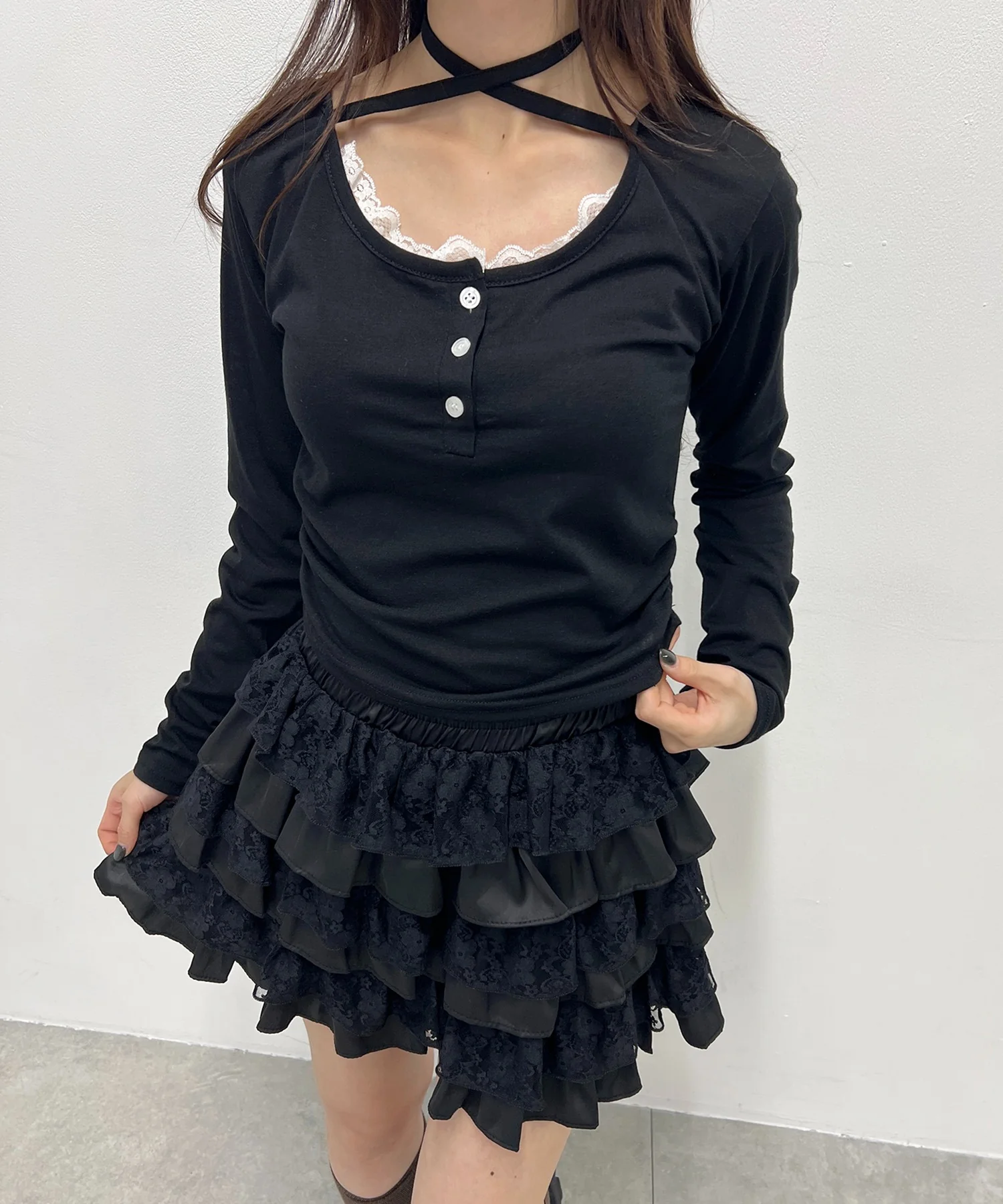 ヘンリーネックチョーカートップス - Image 14