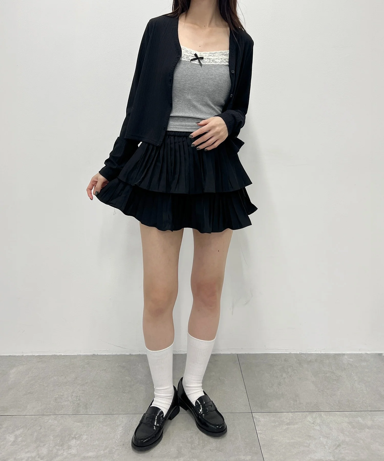 シンプルショートカーディガン - Image 14