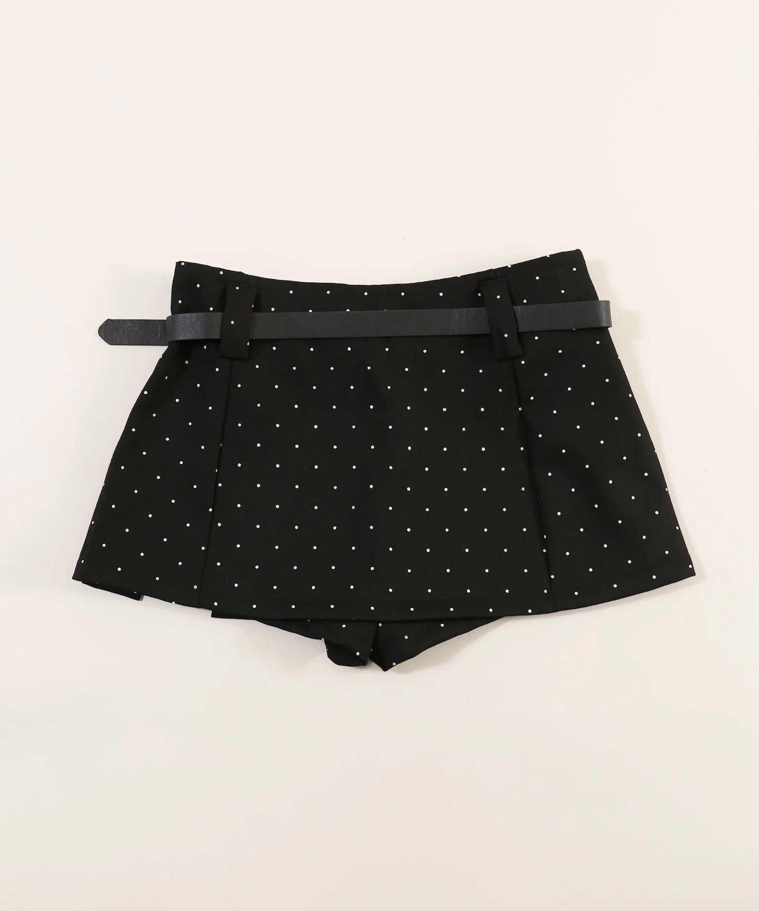 ベルトツキドットスカートパンツ - Image 17