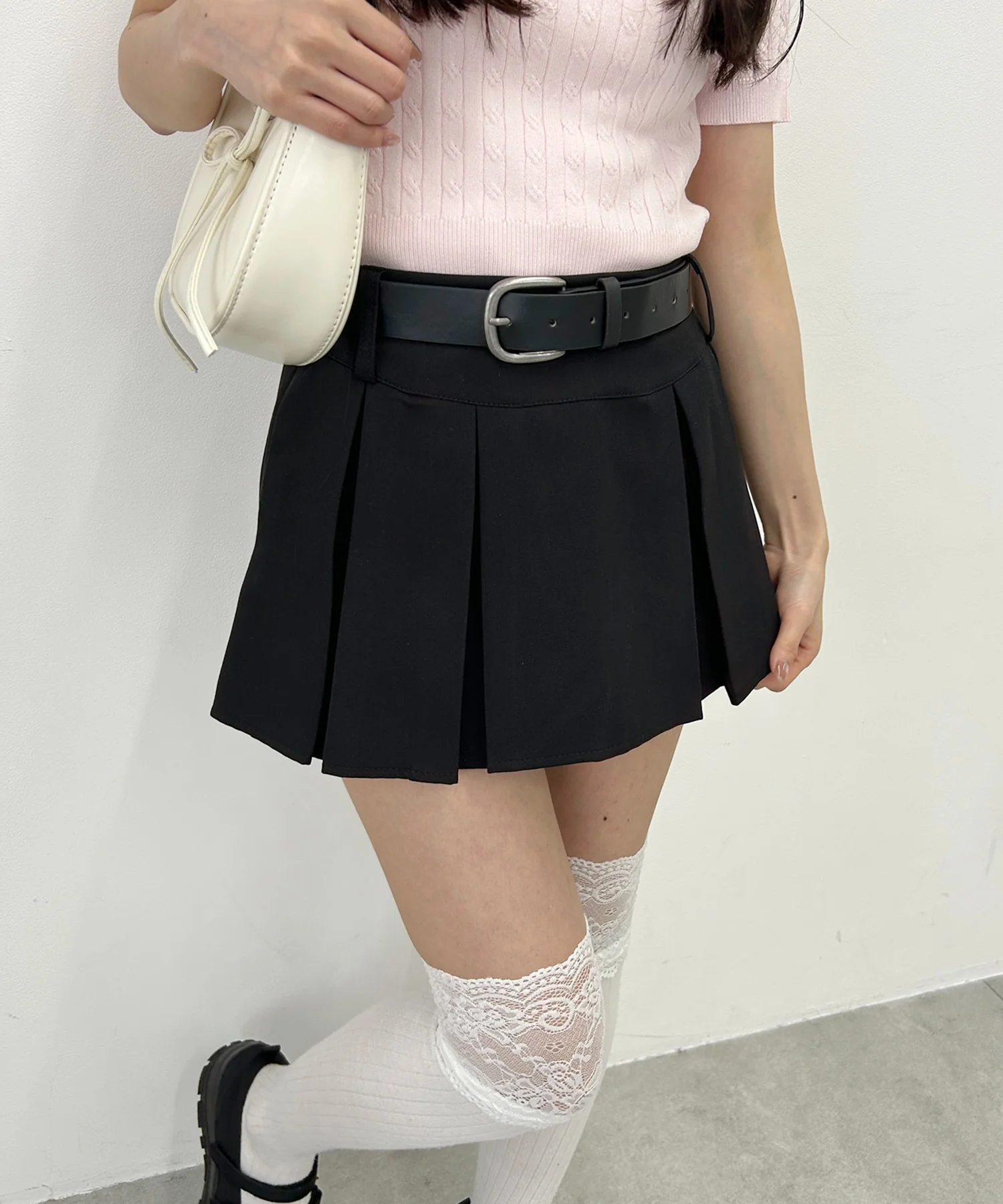 ベルトセットスカートレイヤードショーツ - Image 20