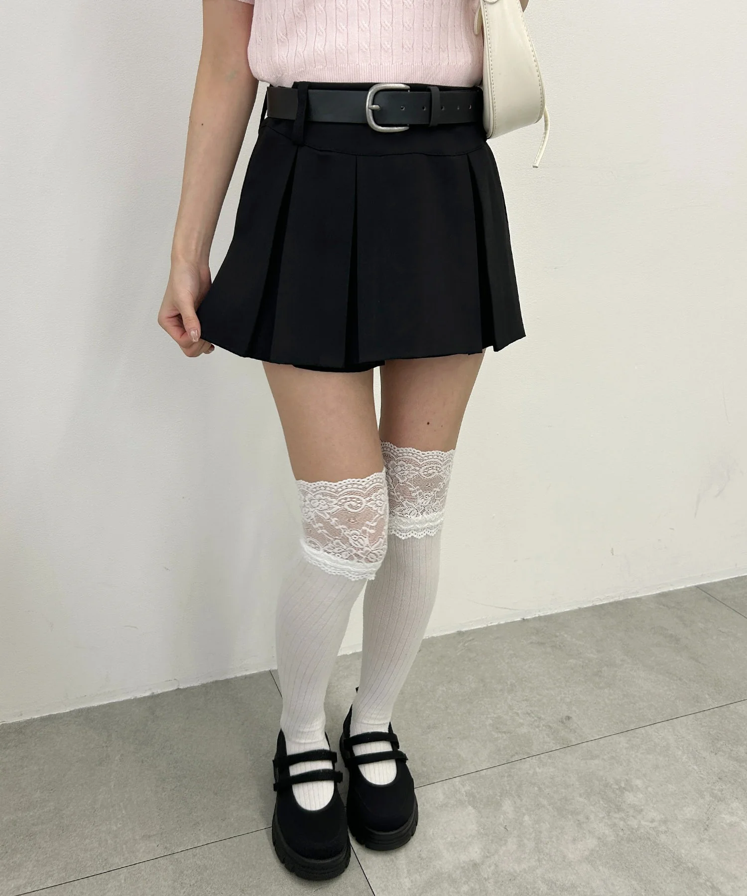 ベルトセットスカートレイヤードショーツ - Image 22