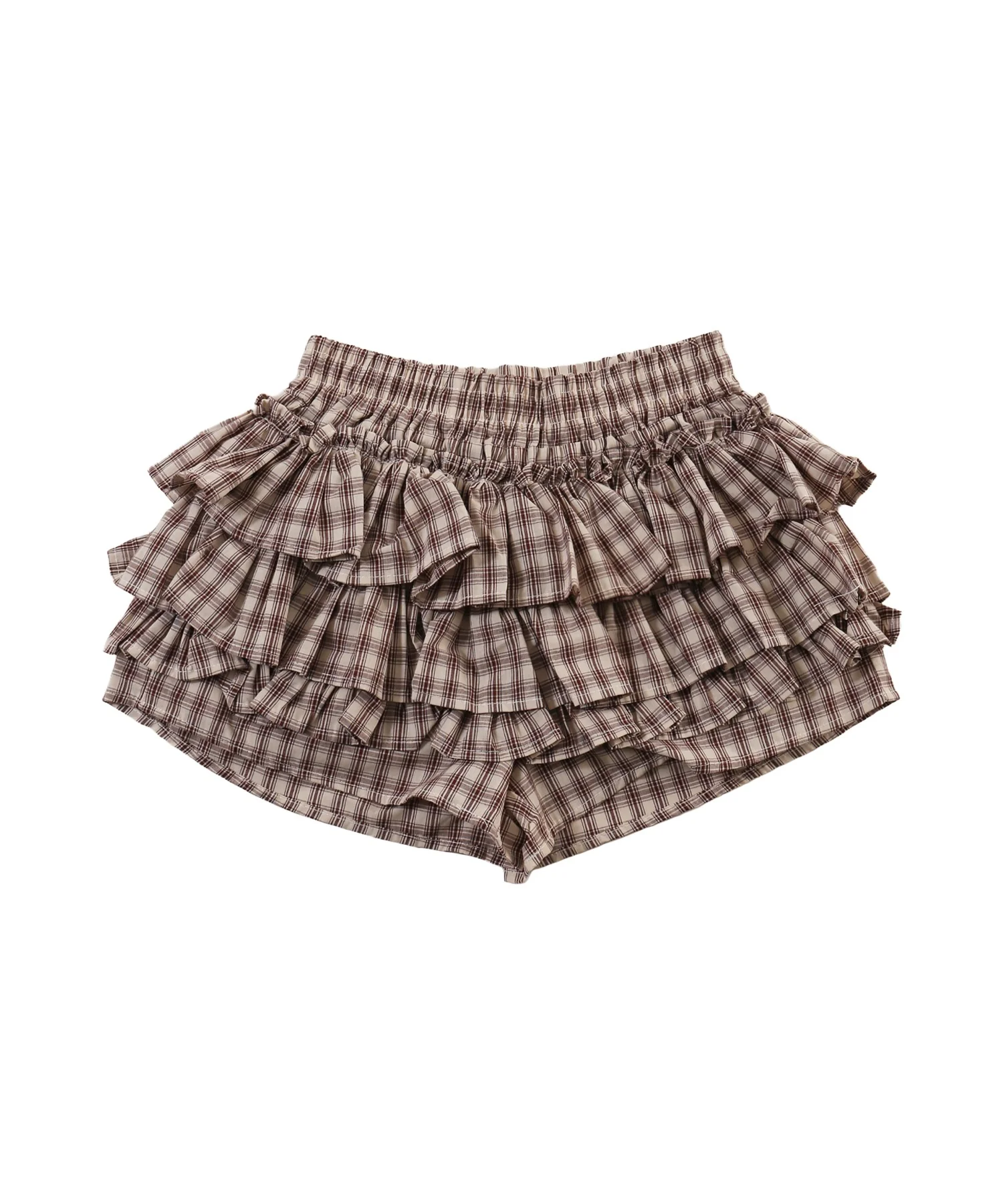 チェックフリルショートパンツ - Image 16