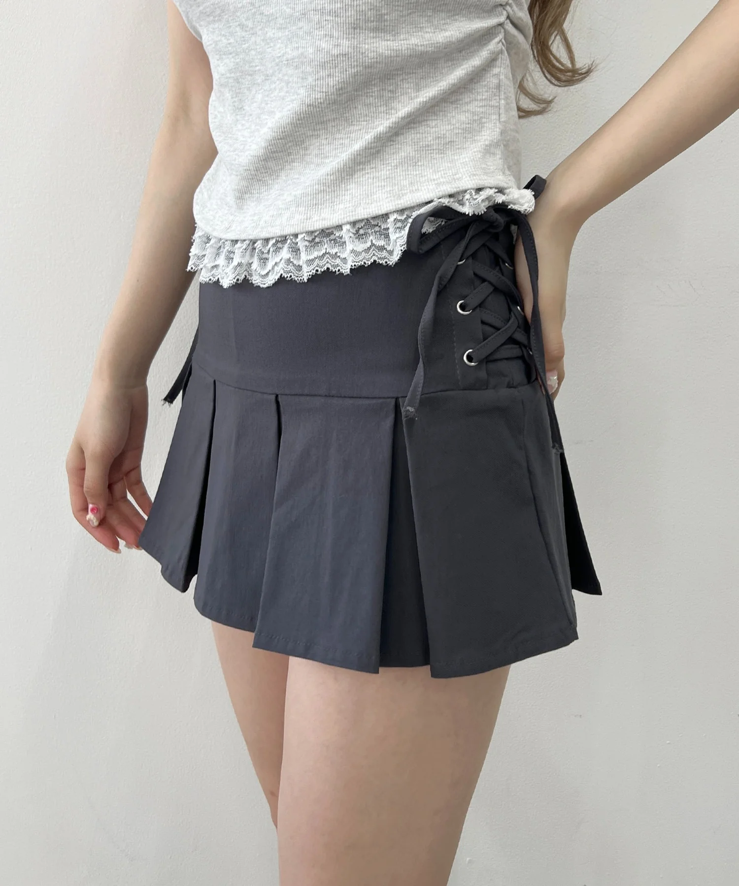 サイドレースアップスカート - Image 10