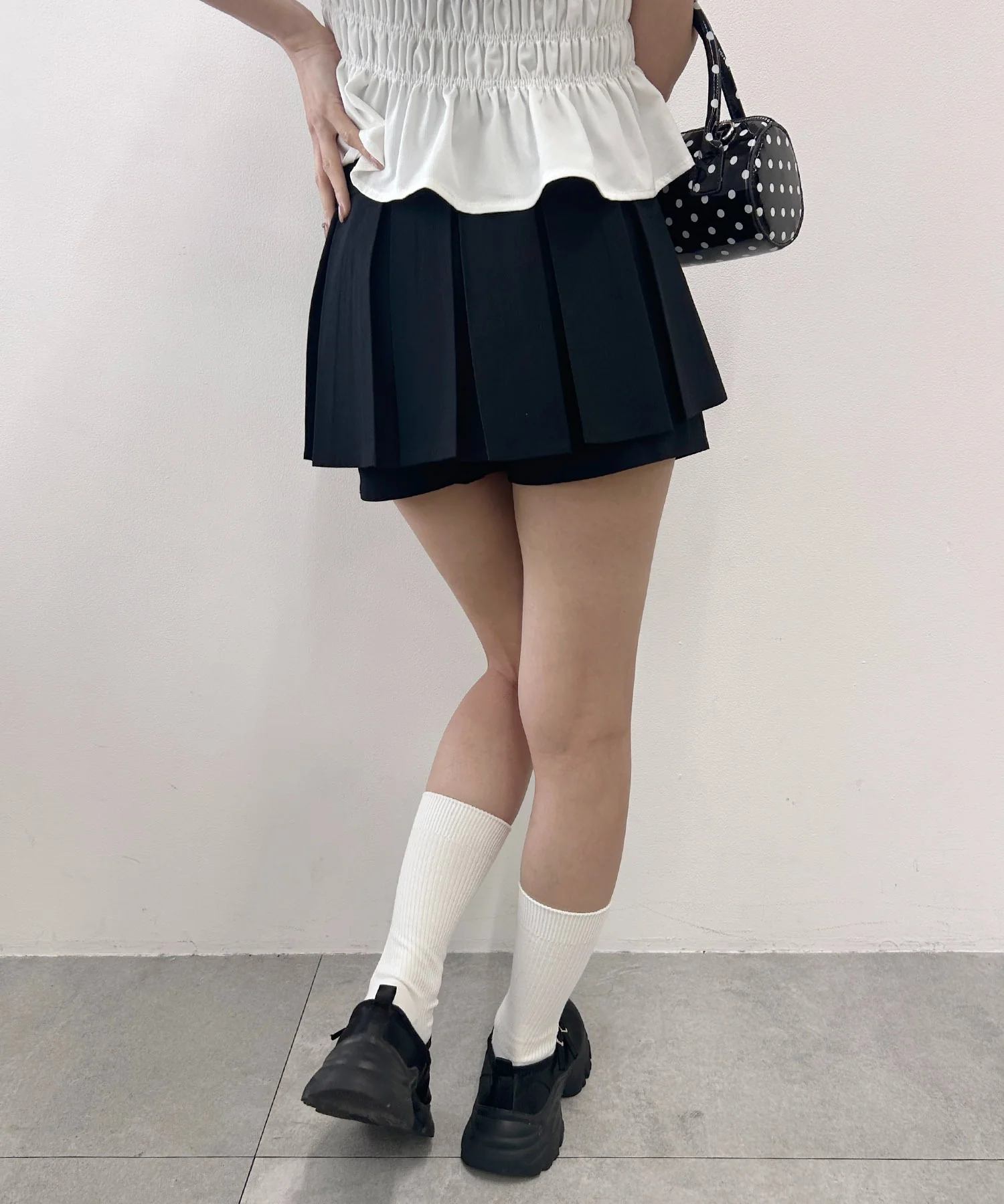 プリーツドッキングショートパンツ - Image 11