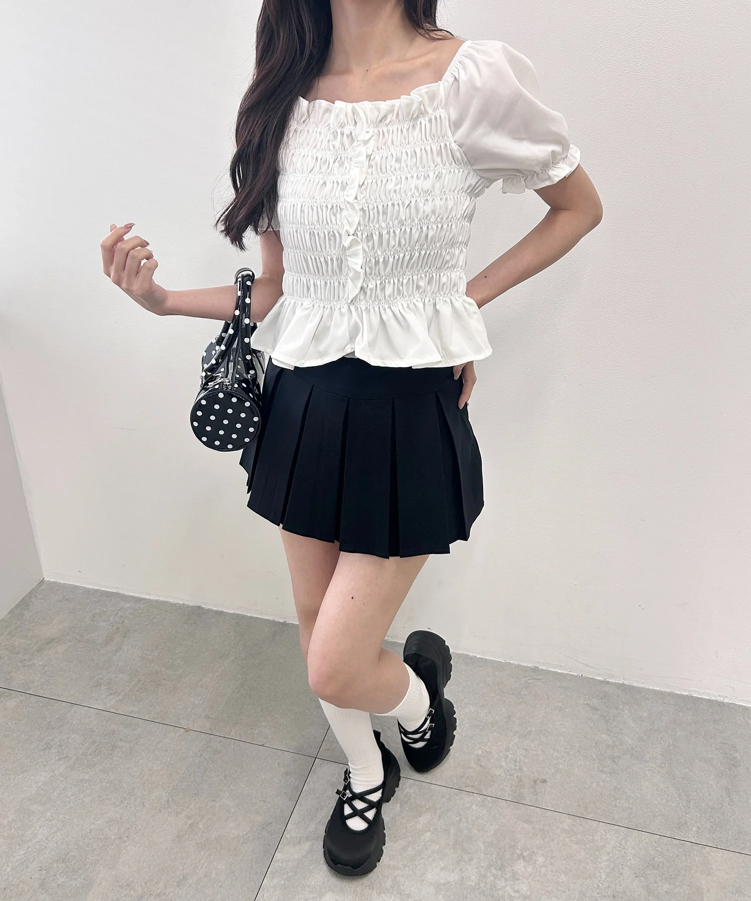 プリーツドッキングショートパンツ - Image 12