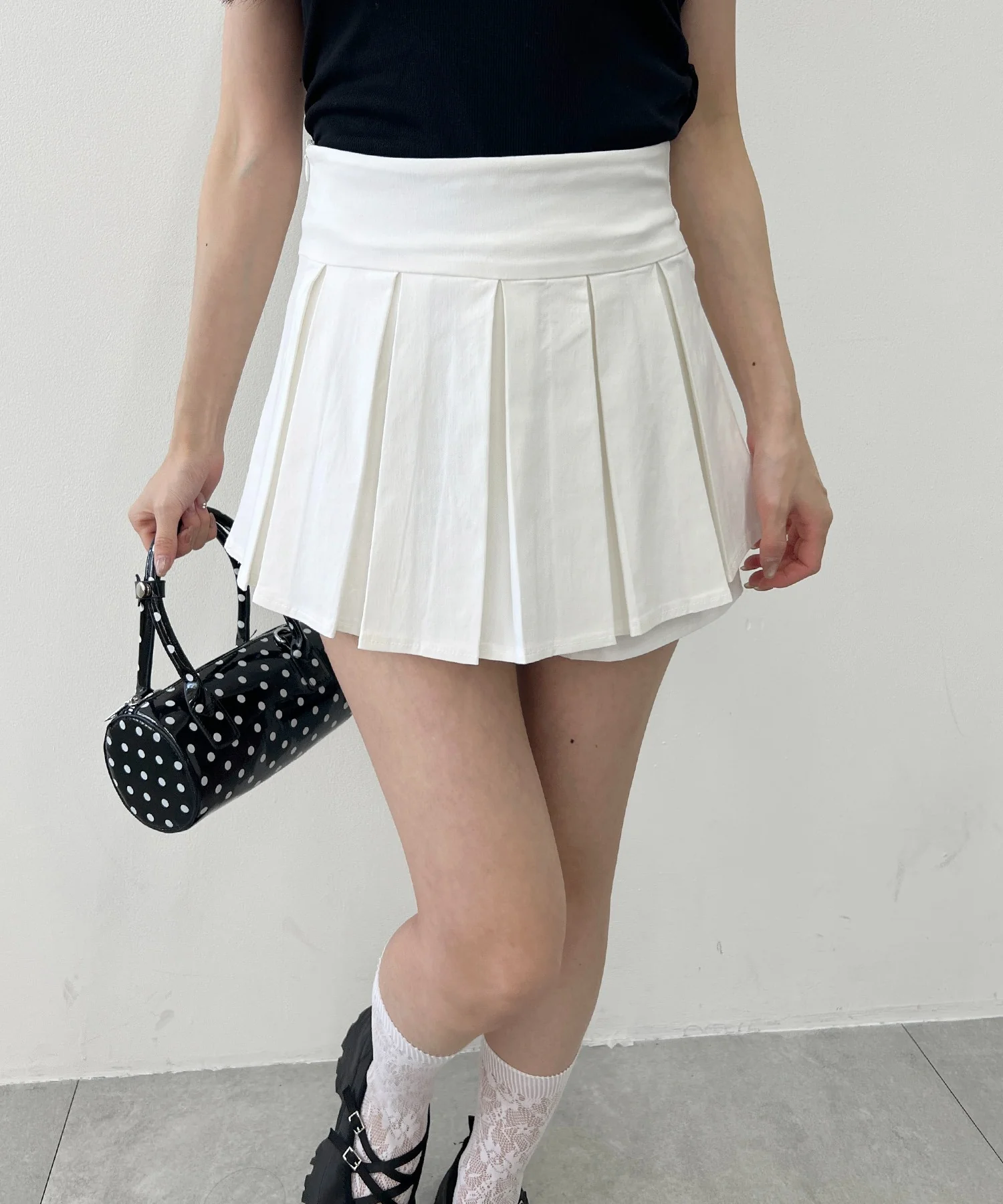プリーツドッキングショートパンツ - Image 3