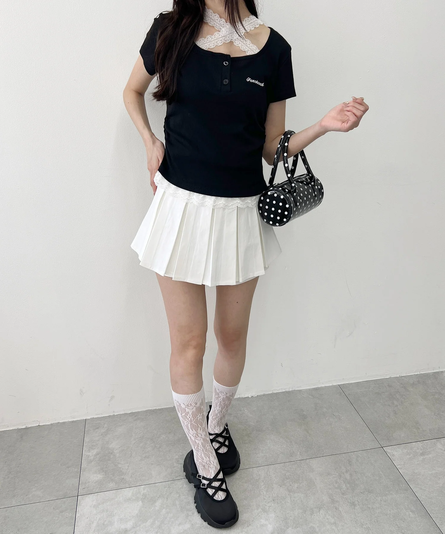 プリーツドッキングショートパンツ - Image 7
