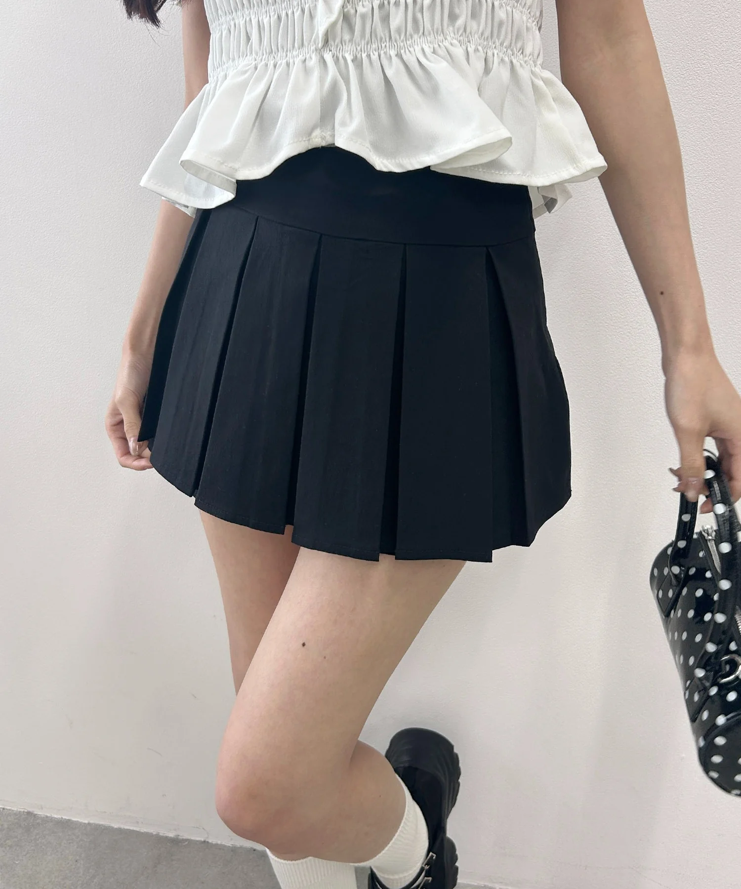 プリーツドッキングショートパンツ - Image 8