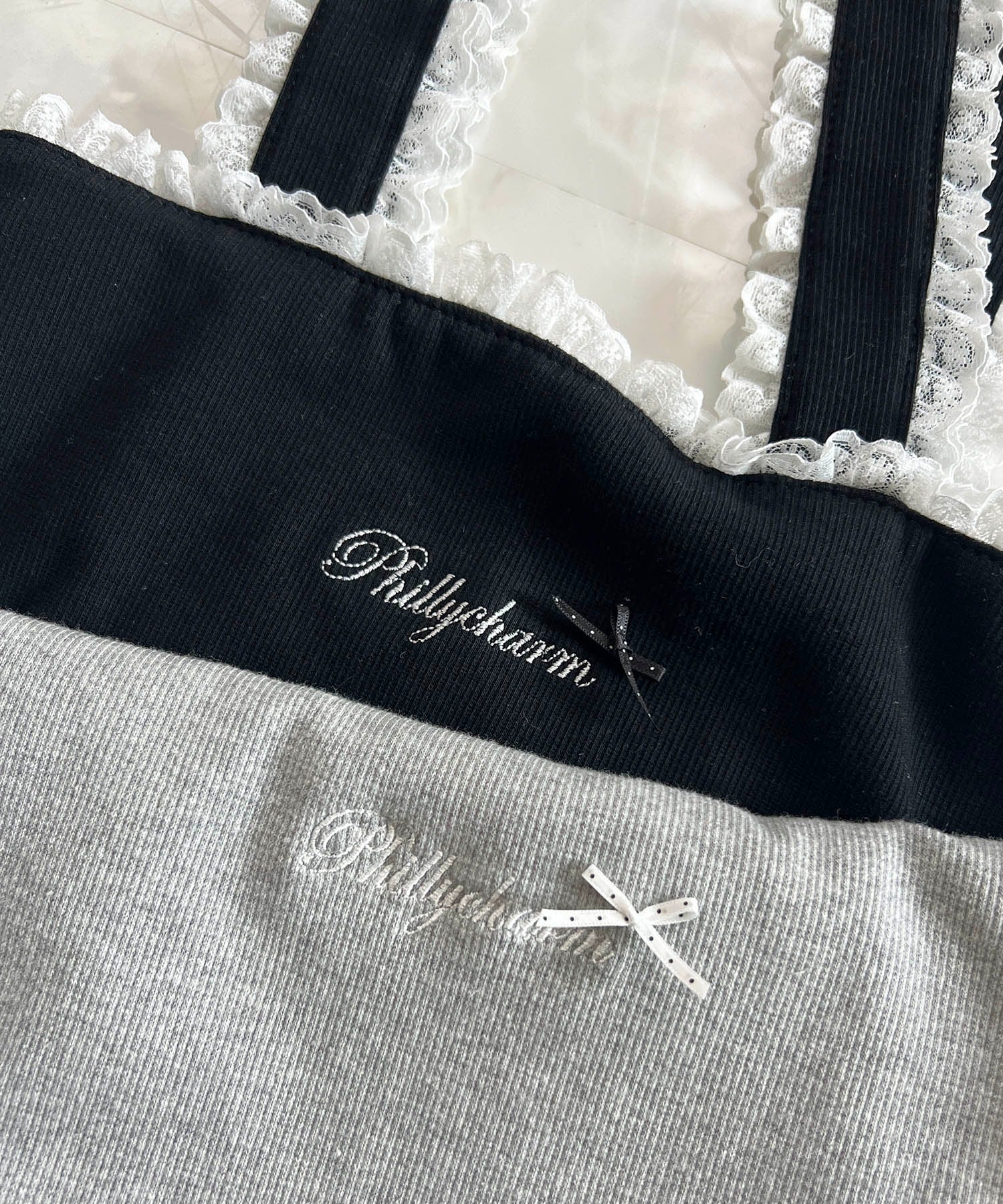 レースパイピングリブトート - Image 14