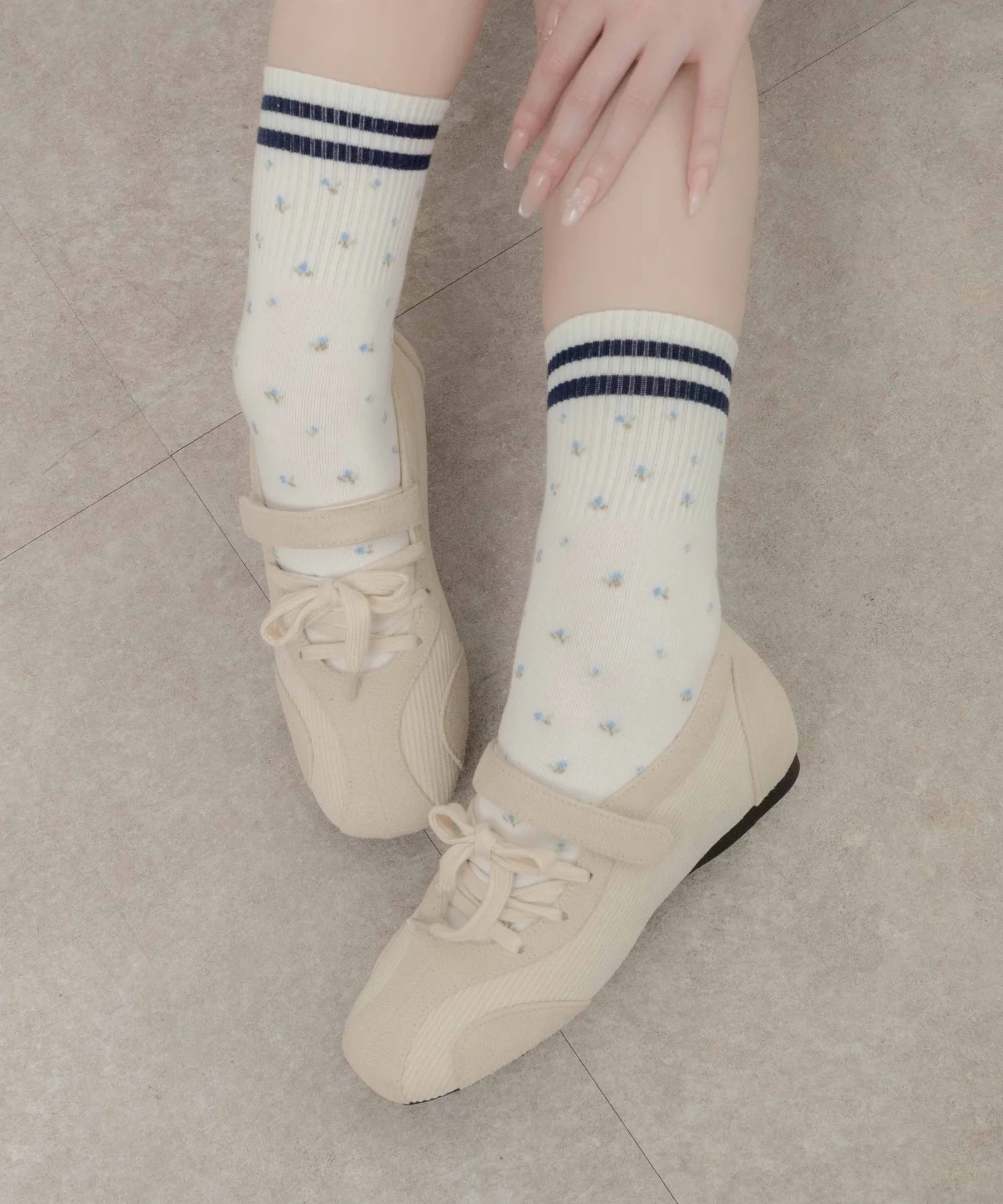 ベルクロレースアップインヒールシューズ - Image 12