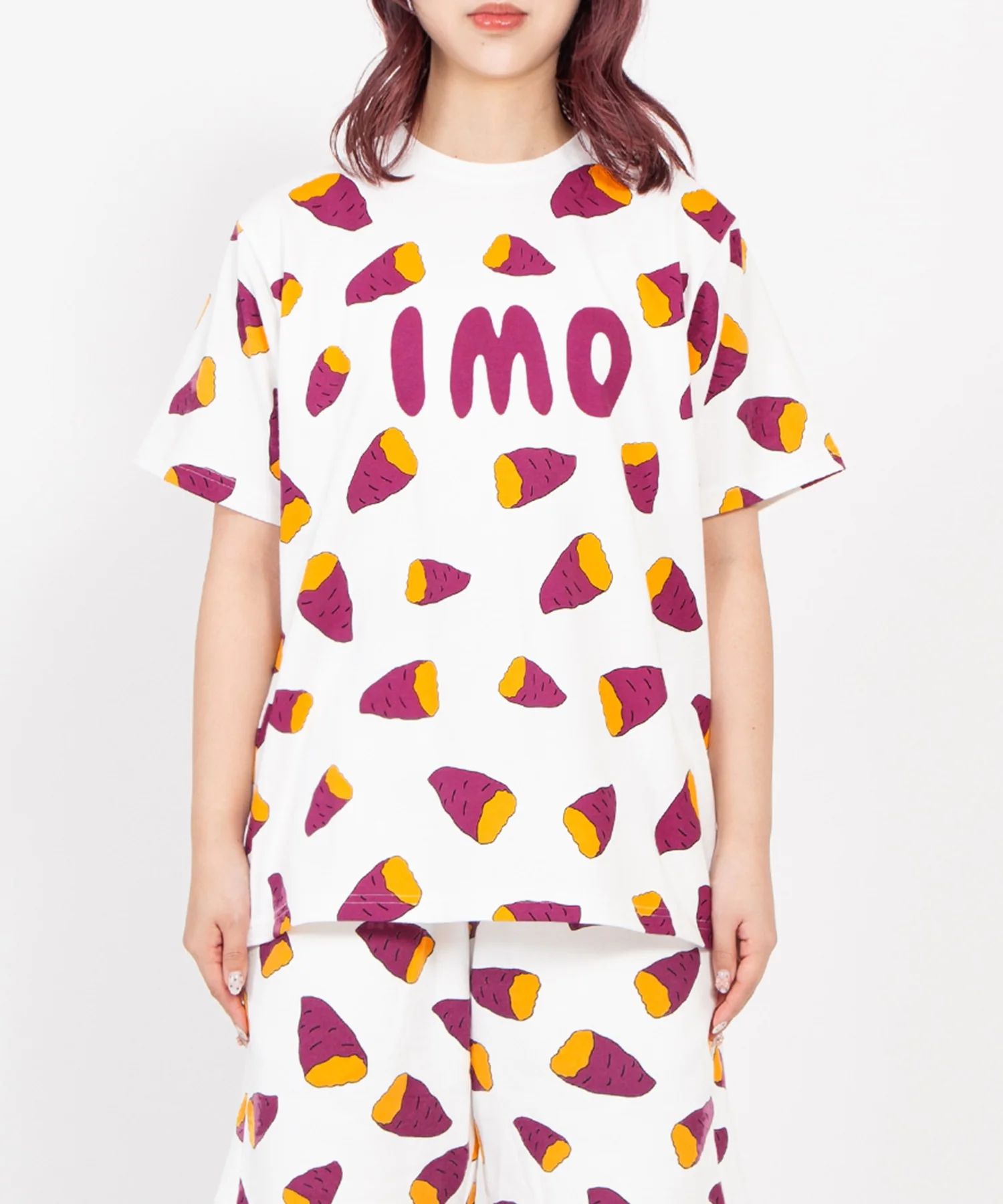 【新サイズ】フード総柄Tシャツ - Image 2
