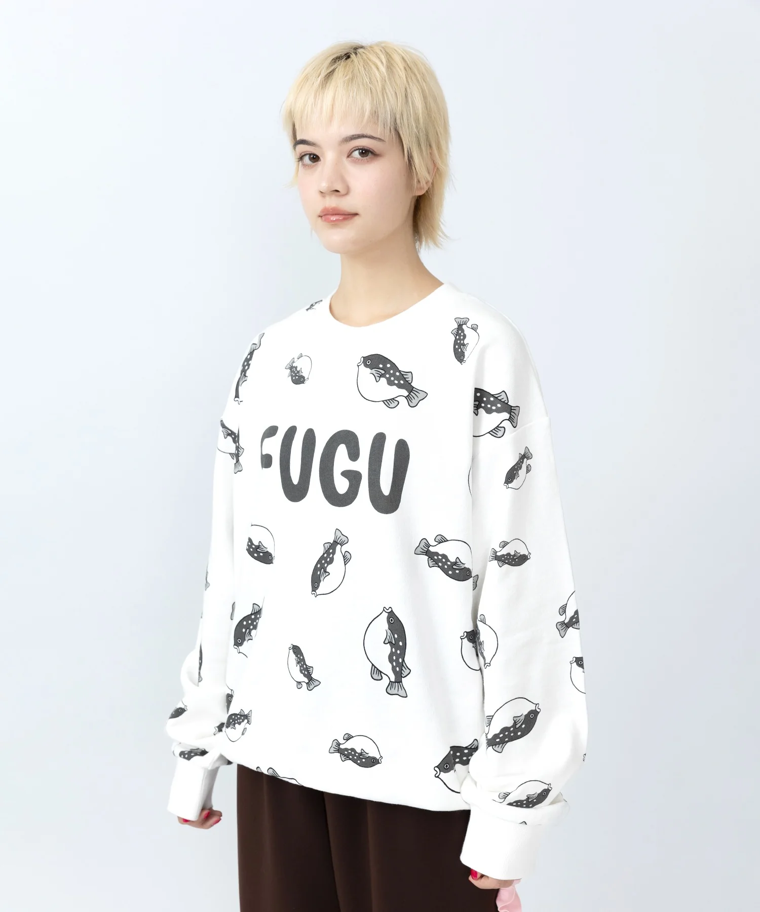 【新サイズ】フード総柄スウェット - Image 20