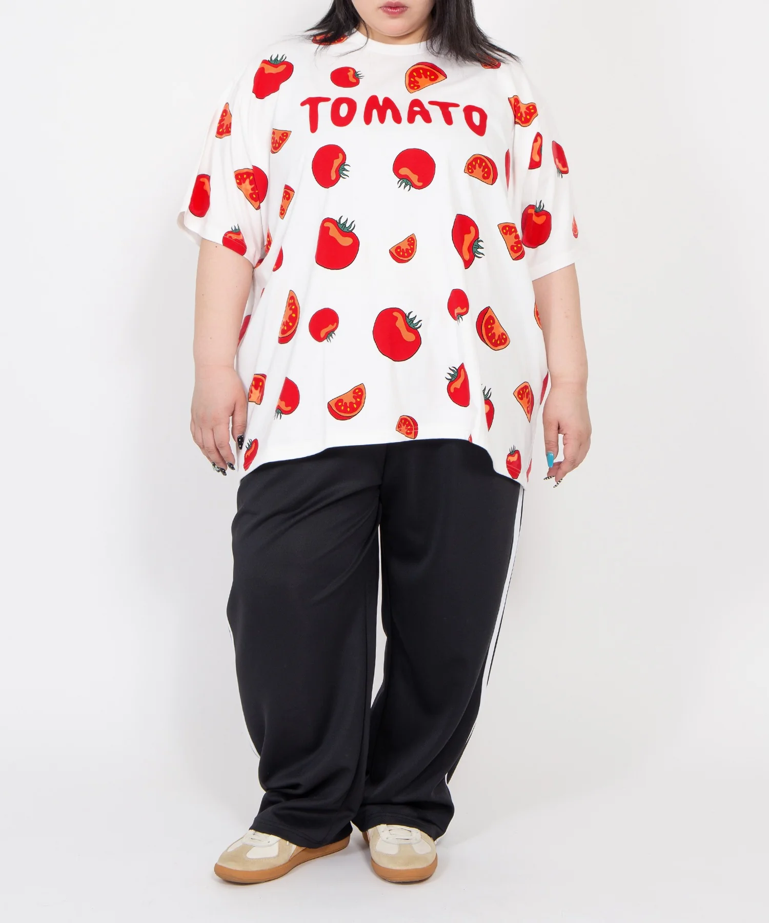 【新サイズ】フード総柄Tシャツ - Image 11