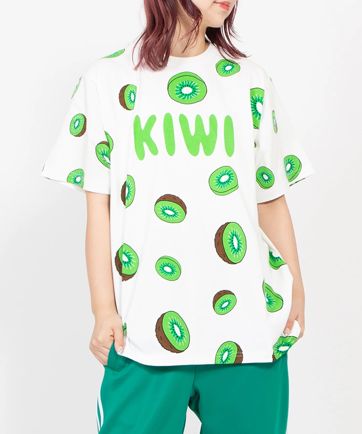 【新サイズ】フード総柄Tシャツ - Image 13
