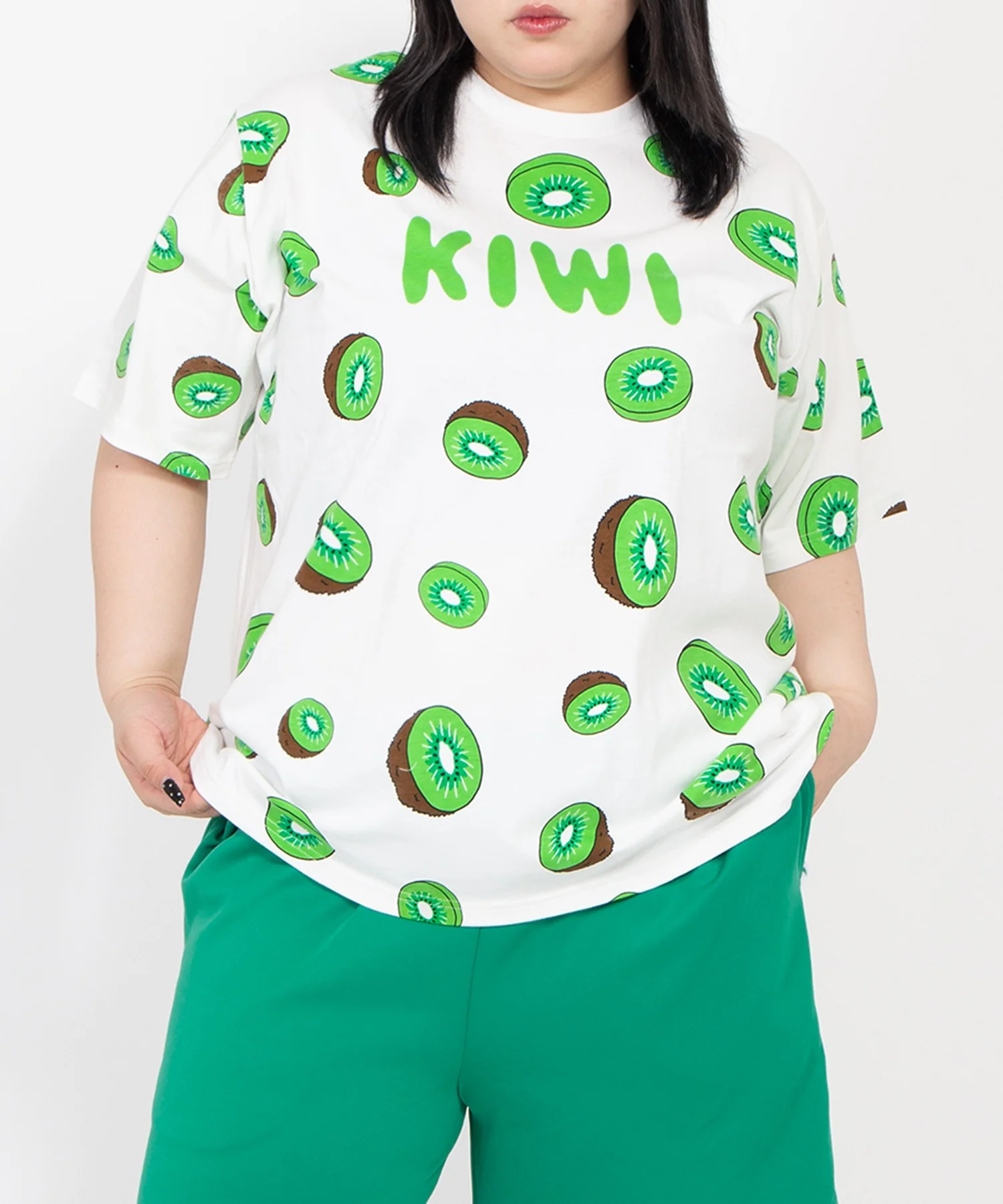 【新サイズ】フード総柄Tシャツ - Image 15