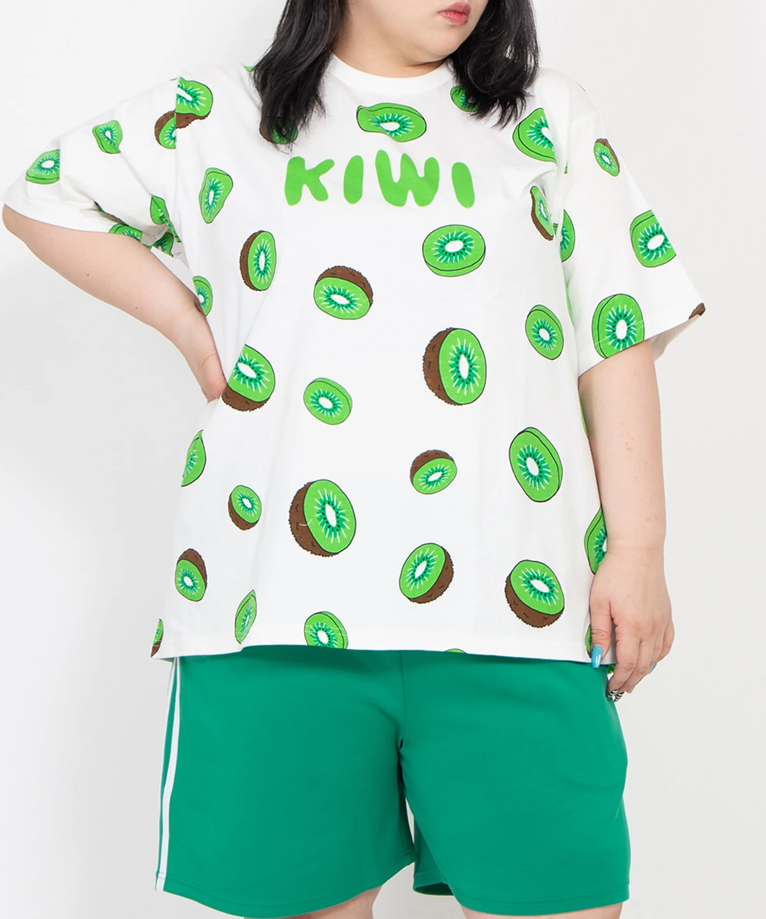 【新サイズ】フード総柄Tシャツ - Image 2