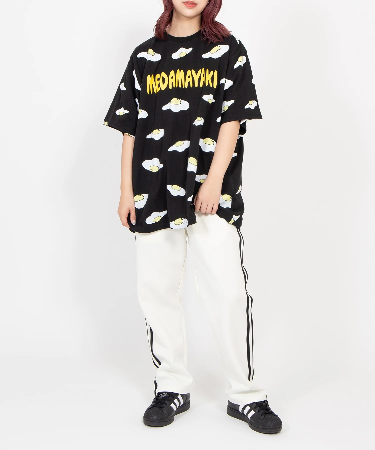【新サイズ】目玉焼き総柄Tシャツ - Image 11