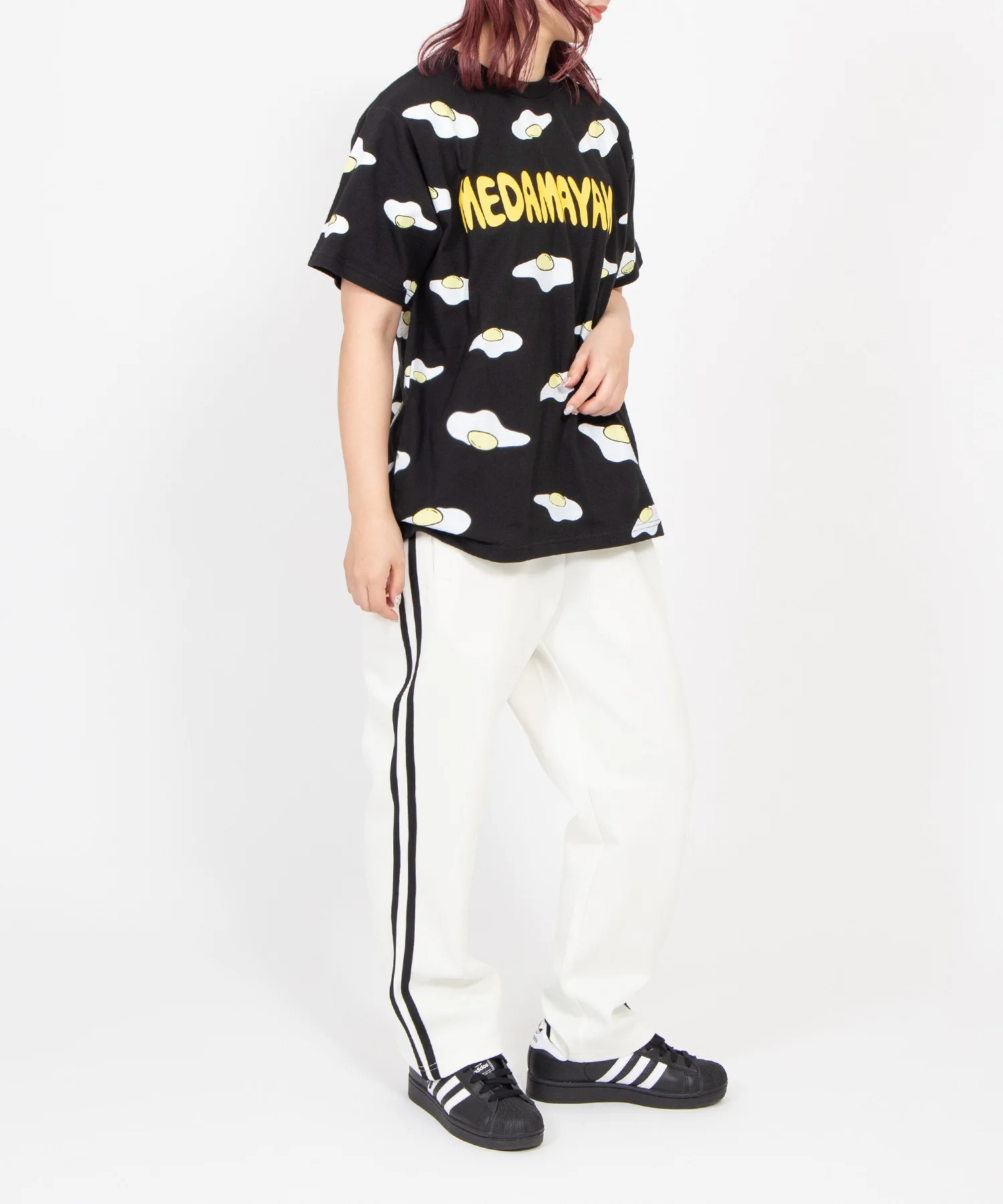 【新サイズ】目玉焼き総柄Tシャツ - Image 13