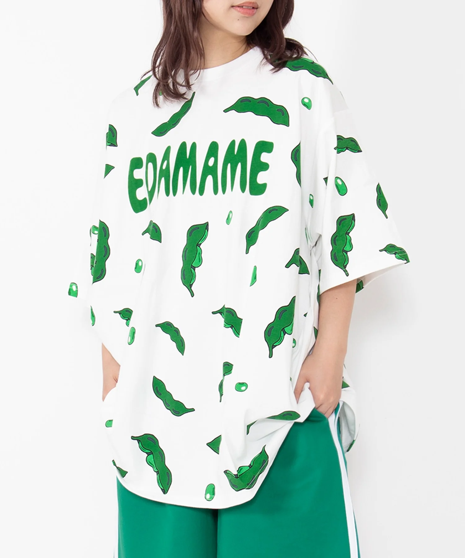 【新サイズ】フード総柄Tシャツ - Image 14