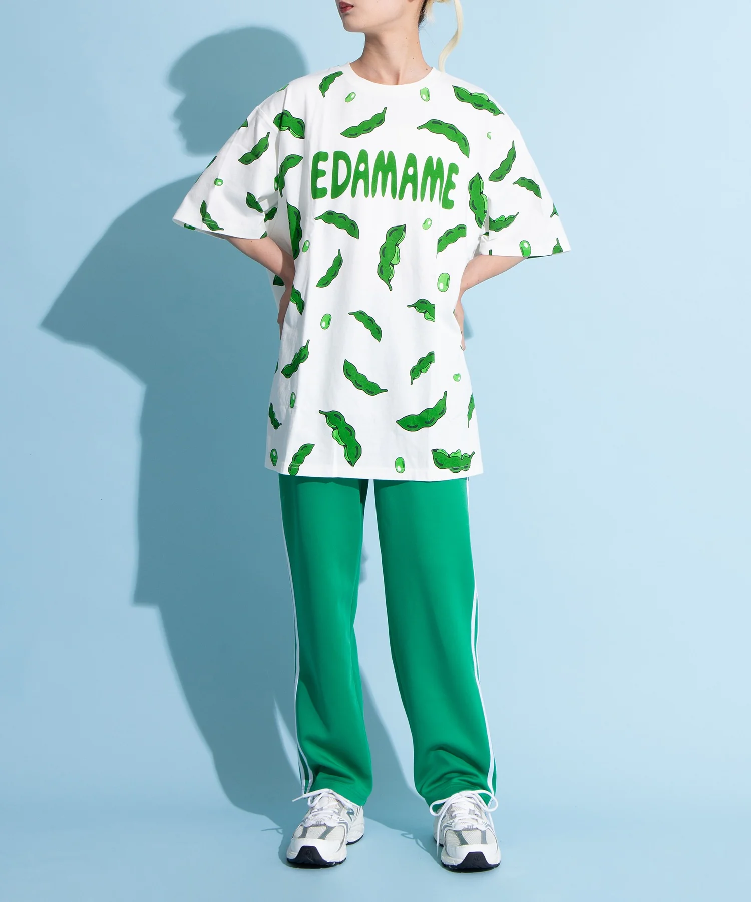 フード総柄Tシャツ - Image 12