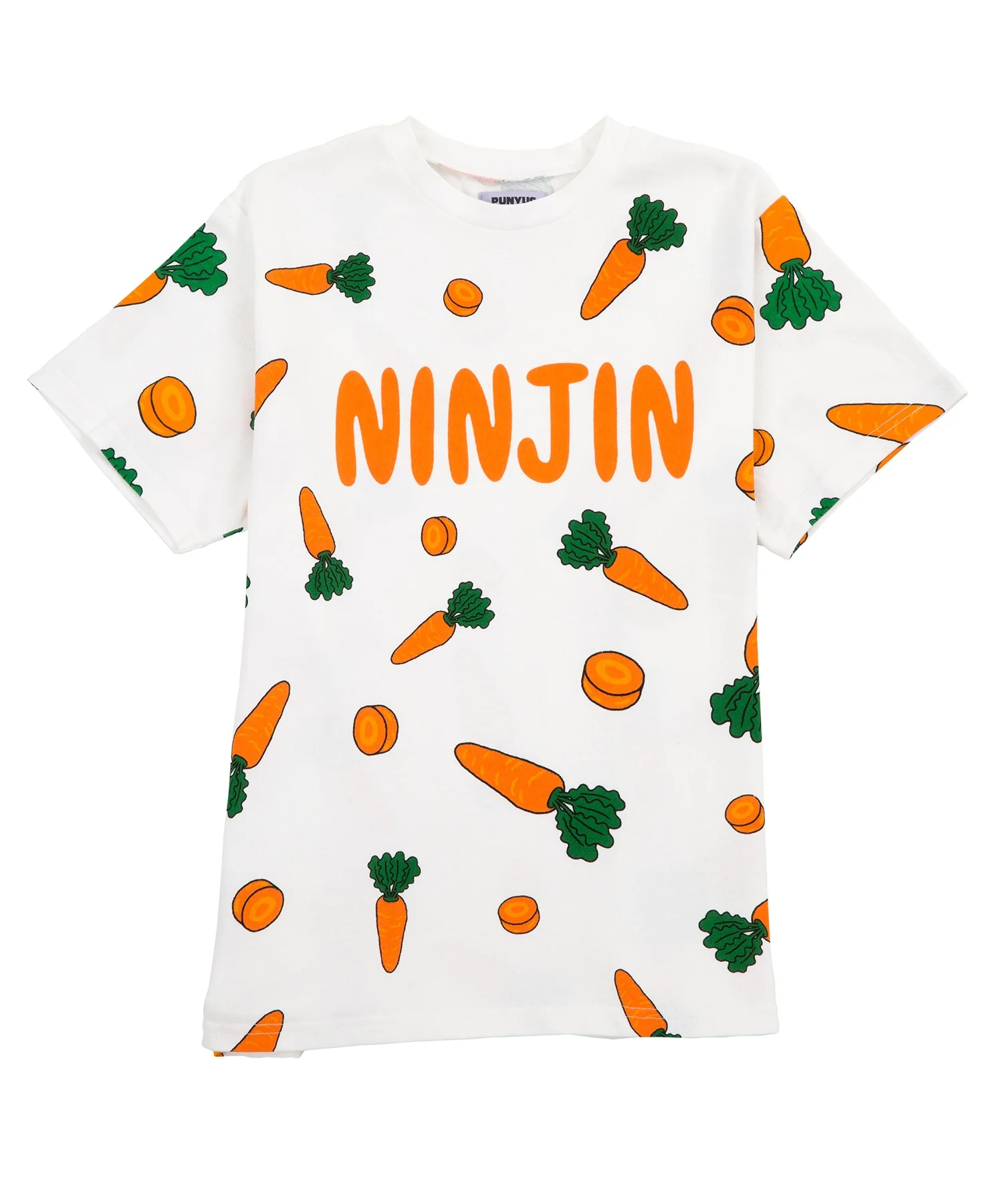 フード総柄Tシャツ - Image 15