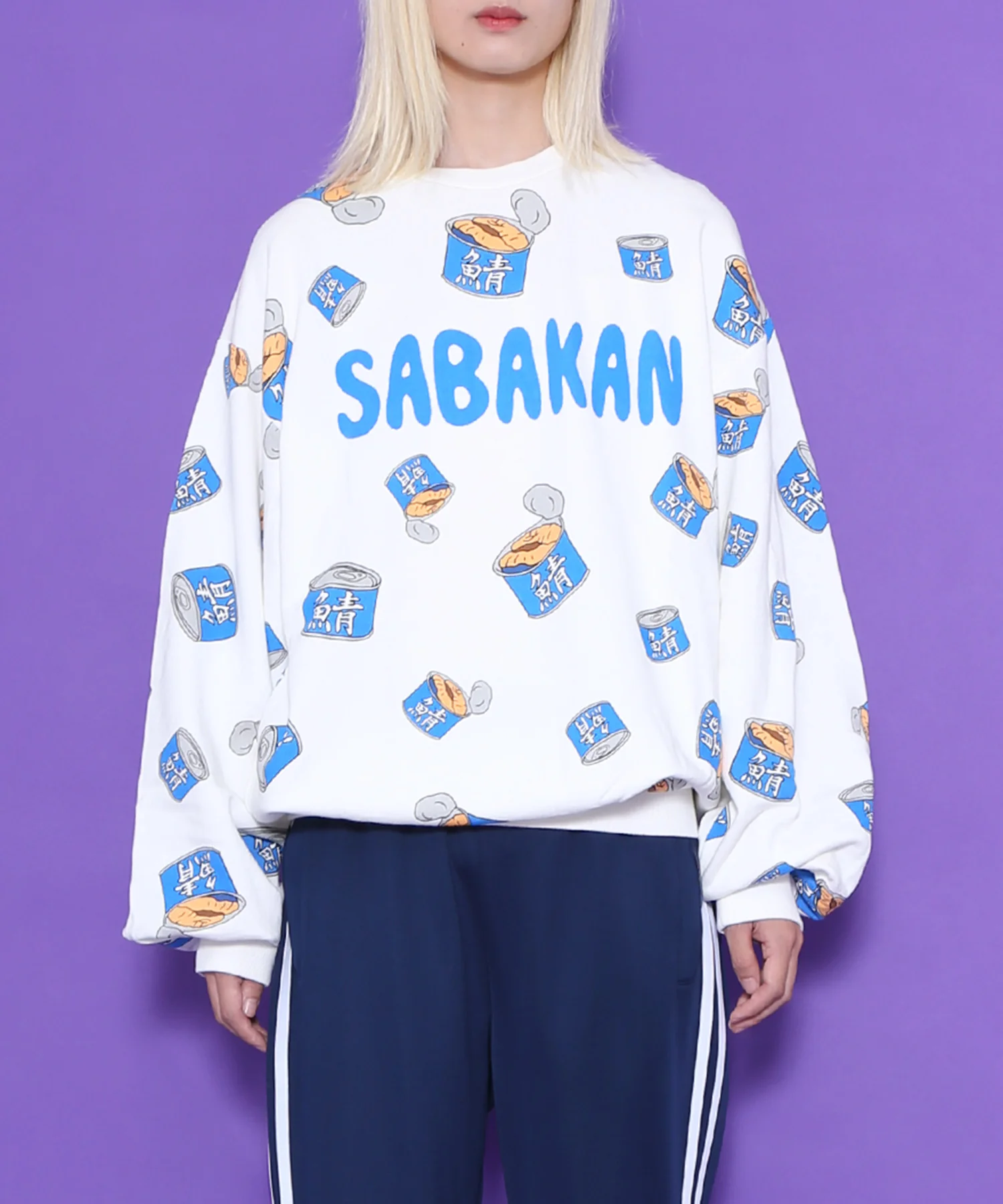 フード総柄スウェット - Image 4