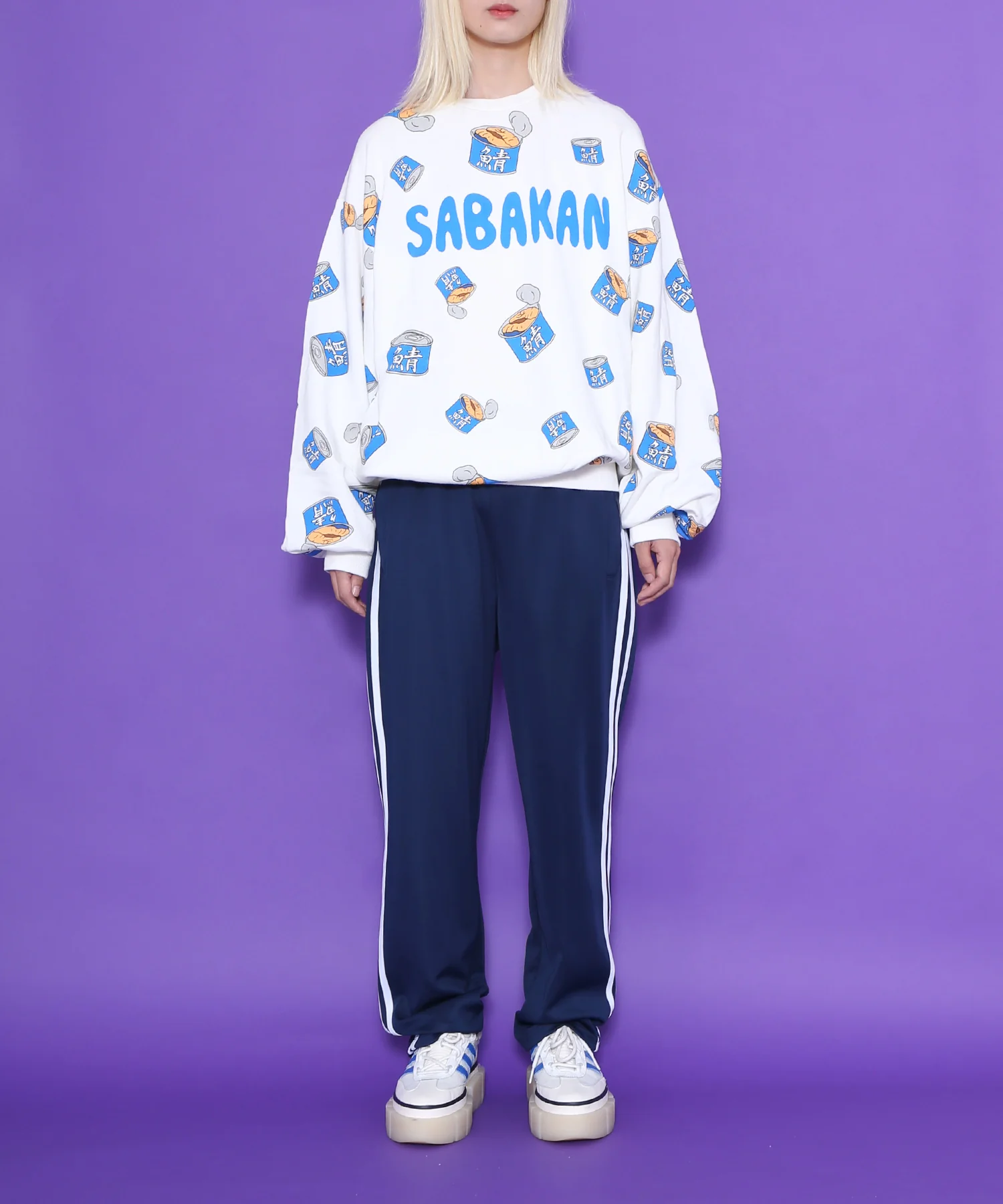 フード総柄スウェット - Image 5