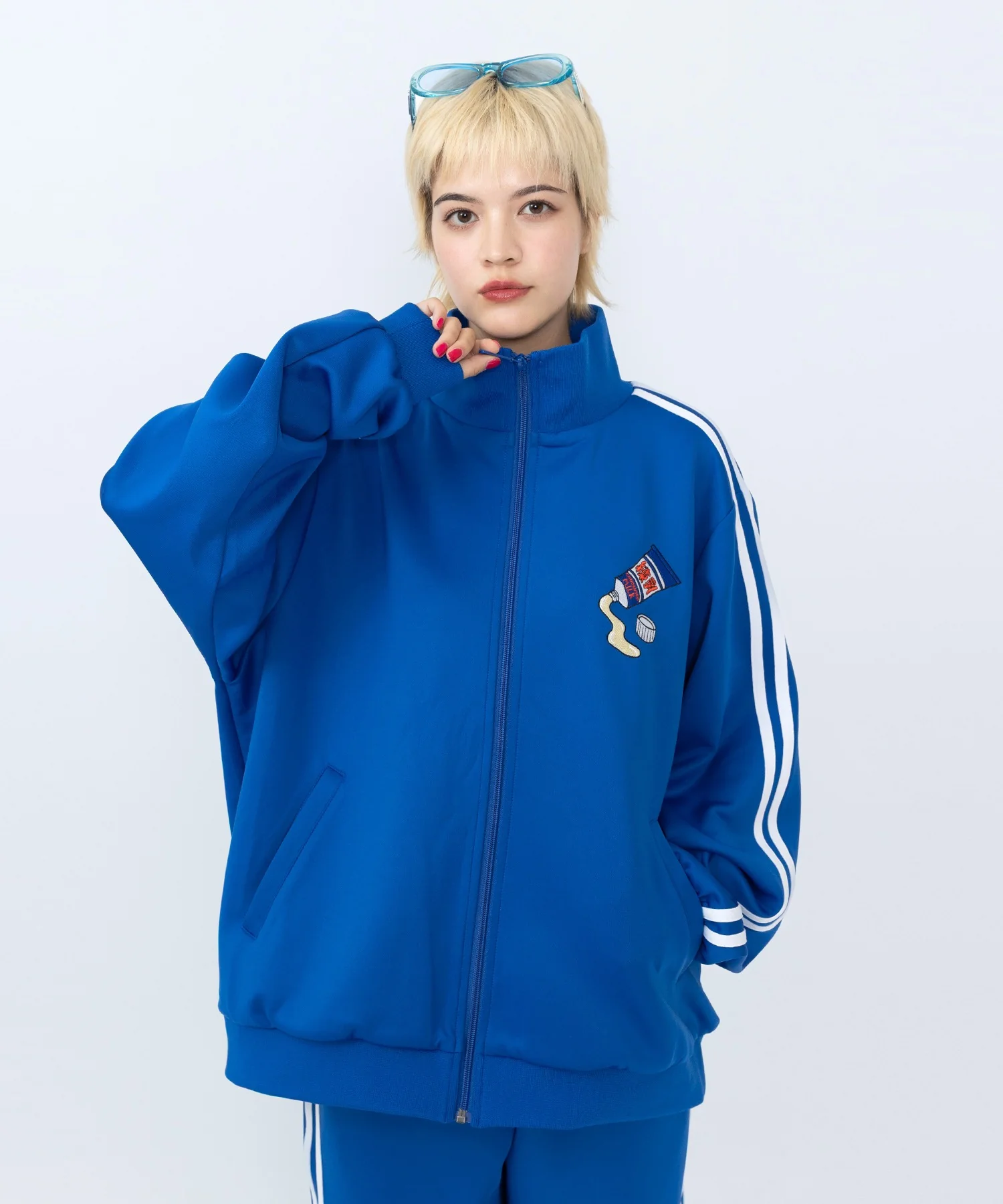 フードジャージトップ - Image 3