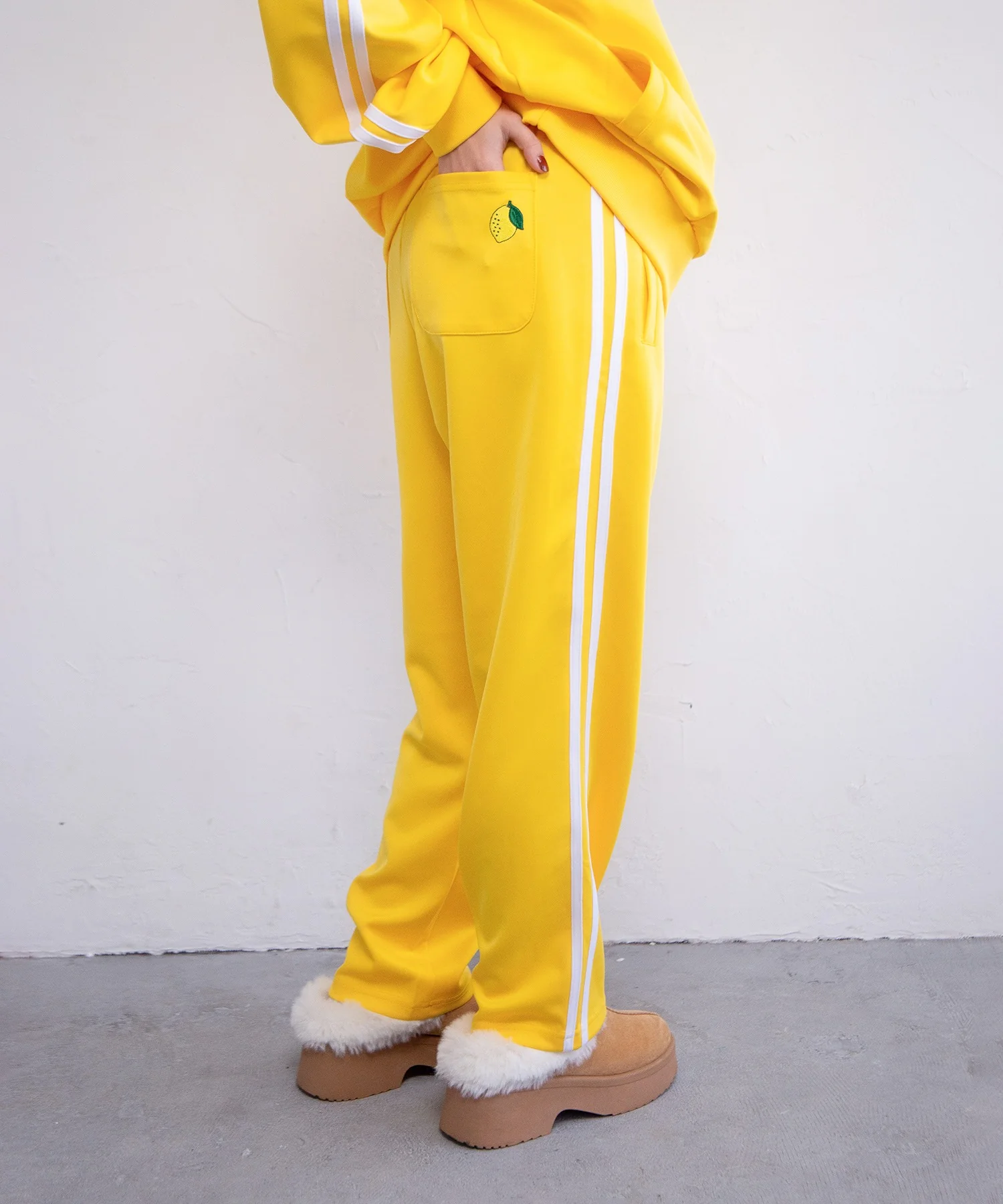 フードジャージパンツ - Image 4