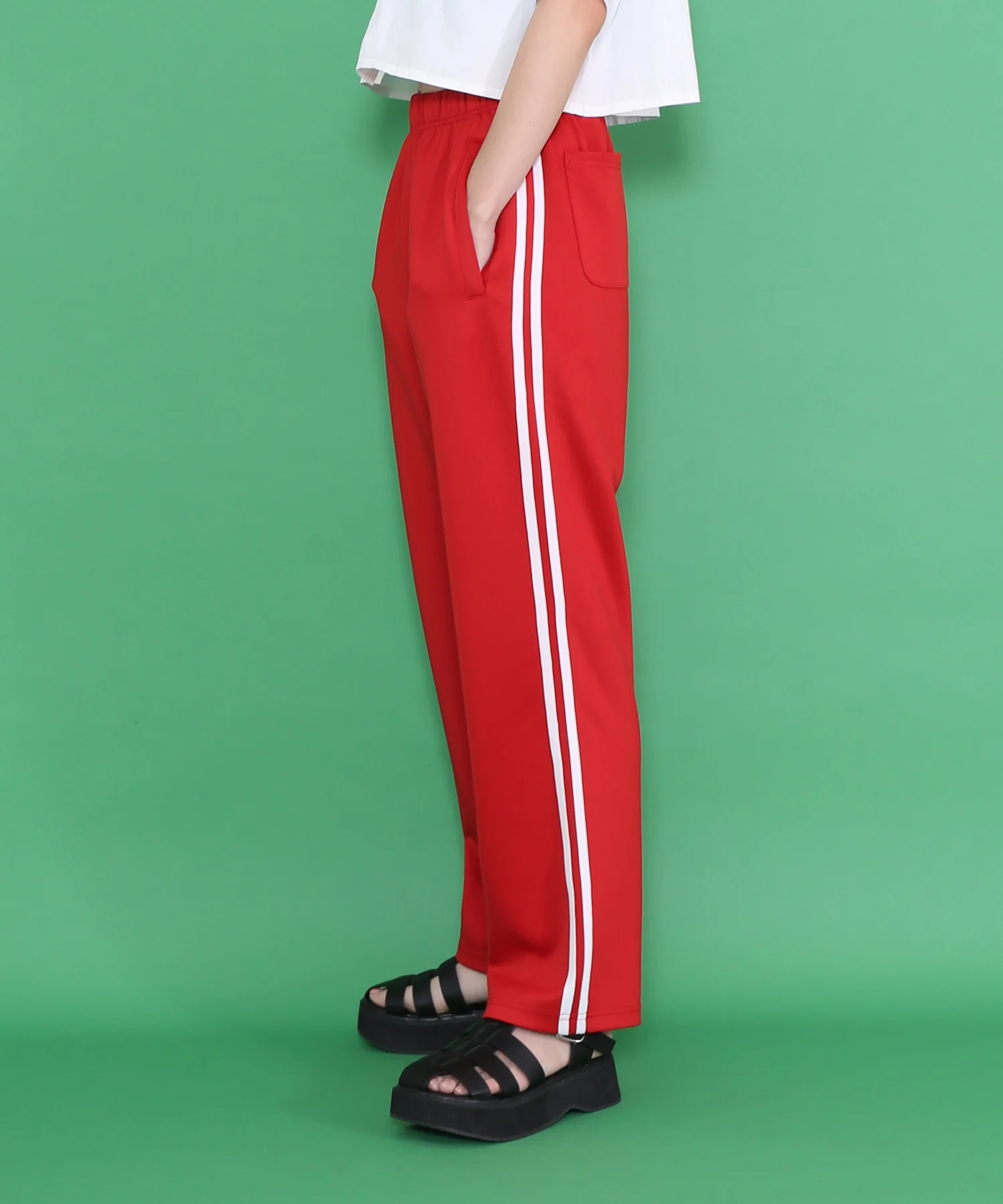 フードジャージパンツ - Image 4